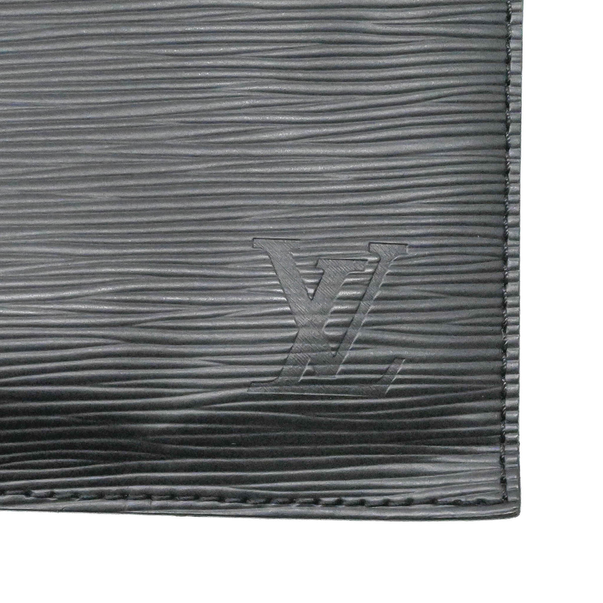 Louis Vuitton Epi Black Epi Leather Handbag Tote Bag (Pre-Owned)