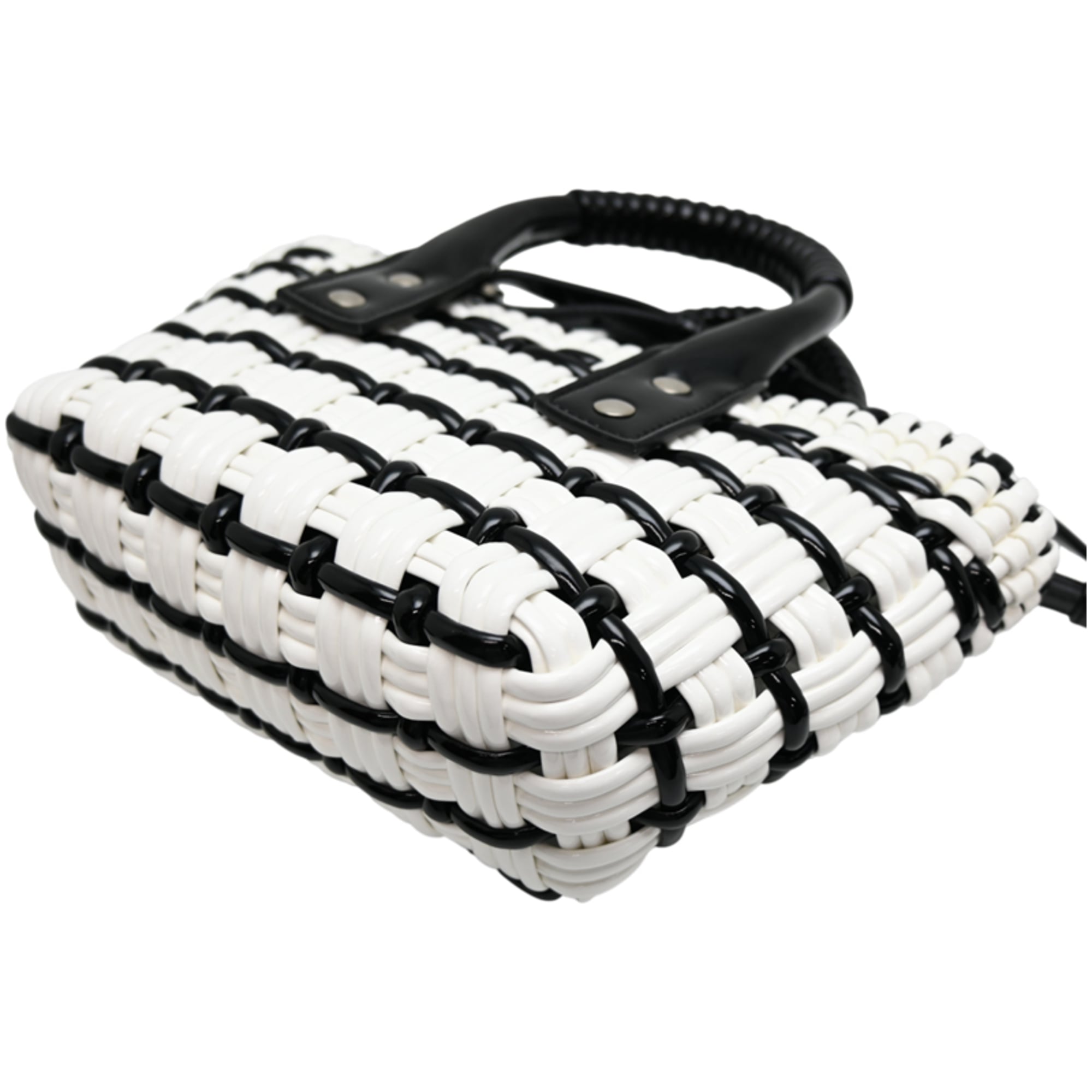 Balenciaga Black White Handbag (Pre-Owned)
