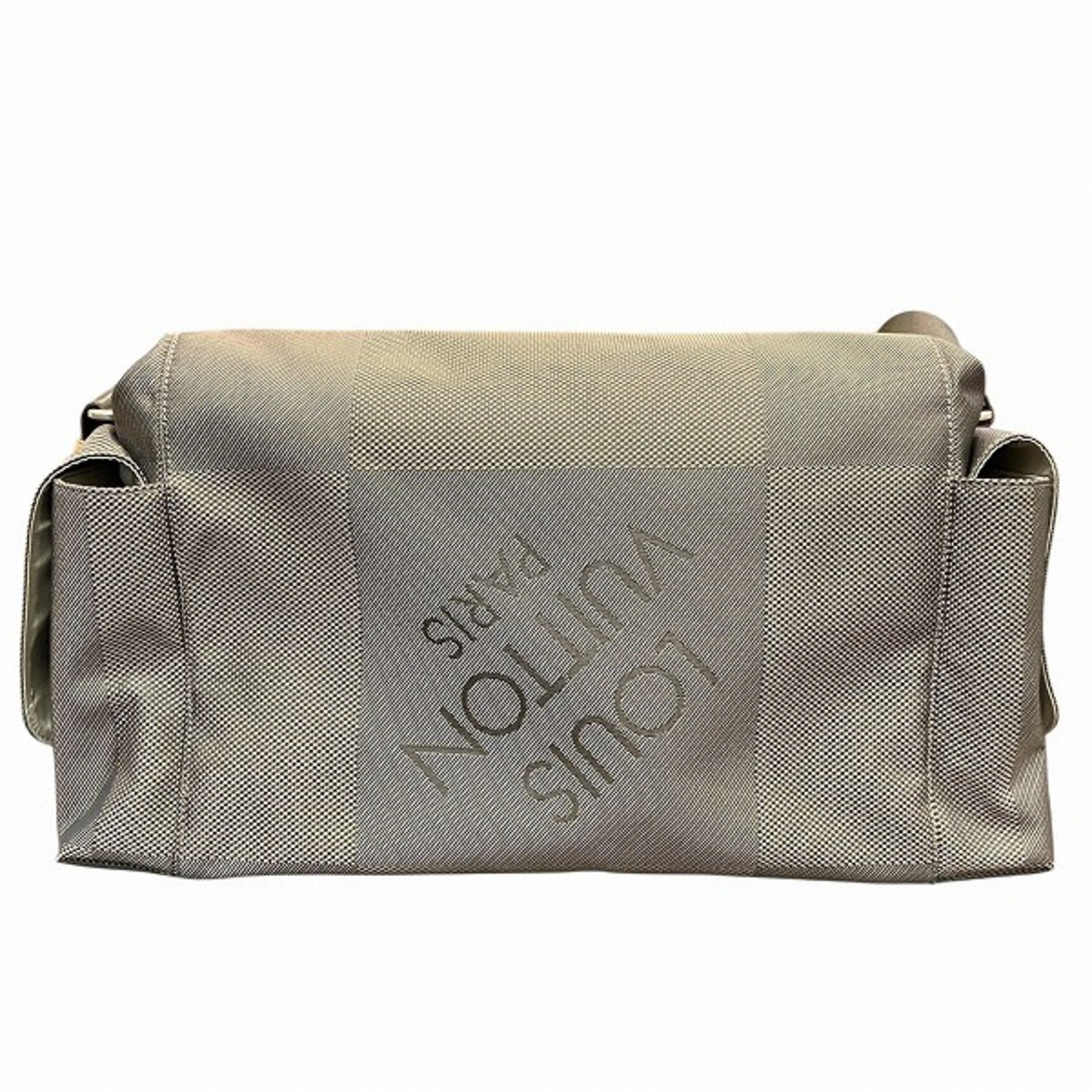 Louis Vuitton Earth Canvas Handbag Shoulder Bag (Pre-Owned)