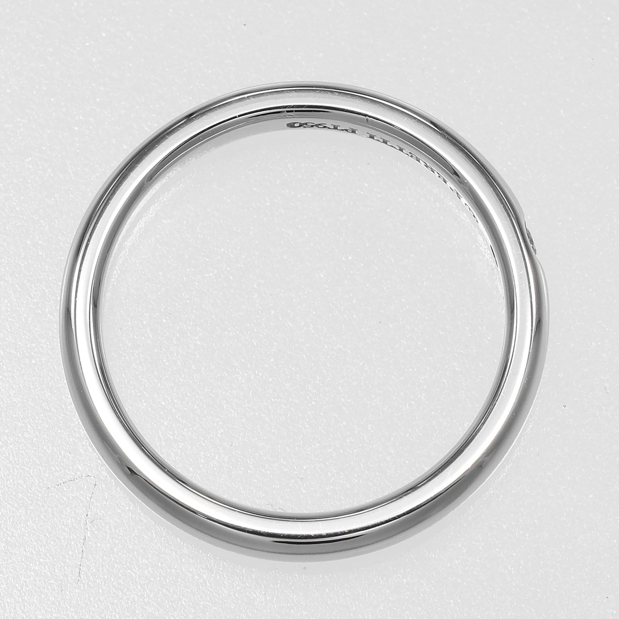 Tiffany Platinum 950 Band Ring (Pre-Owned)