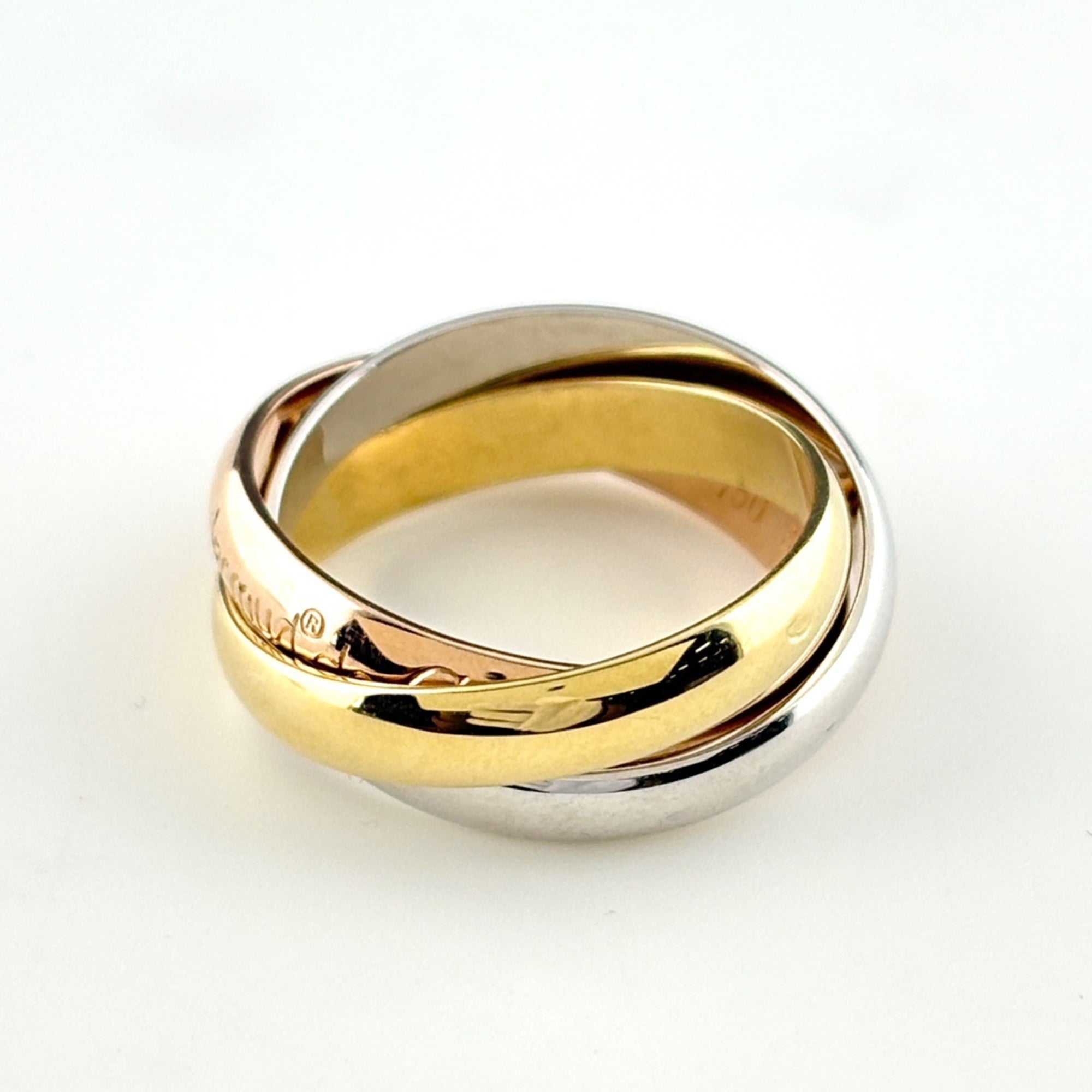 Cartier Trinity Yellow Gold (18K) Band Ring (Pre-Owned)