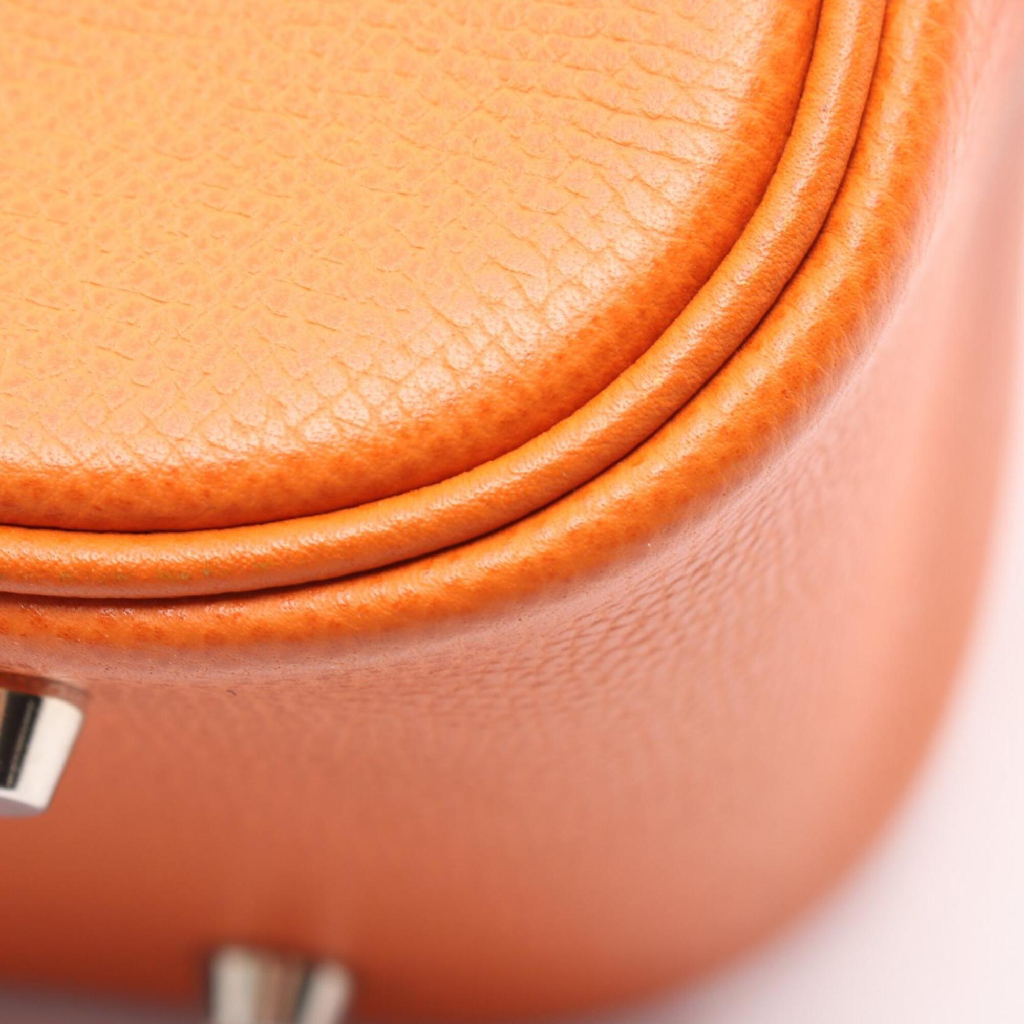 Hermes Orange Epsom Leather Handbag (Pre-Owned)