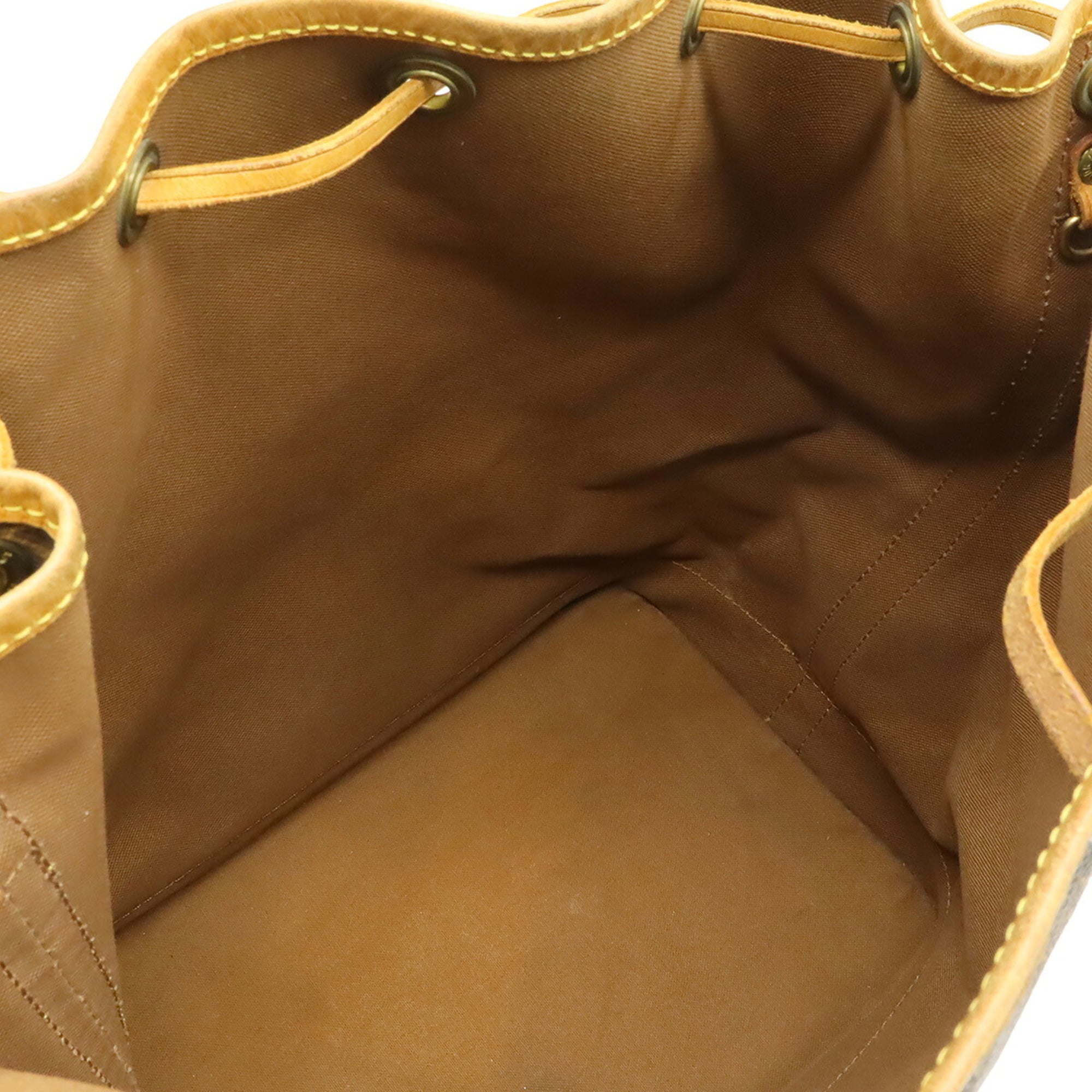 Louis Vuitton Brown Monogram Canvas Pvc Coated Canvas Shoulder Bag (Pre-Owned)