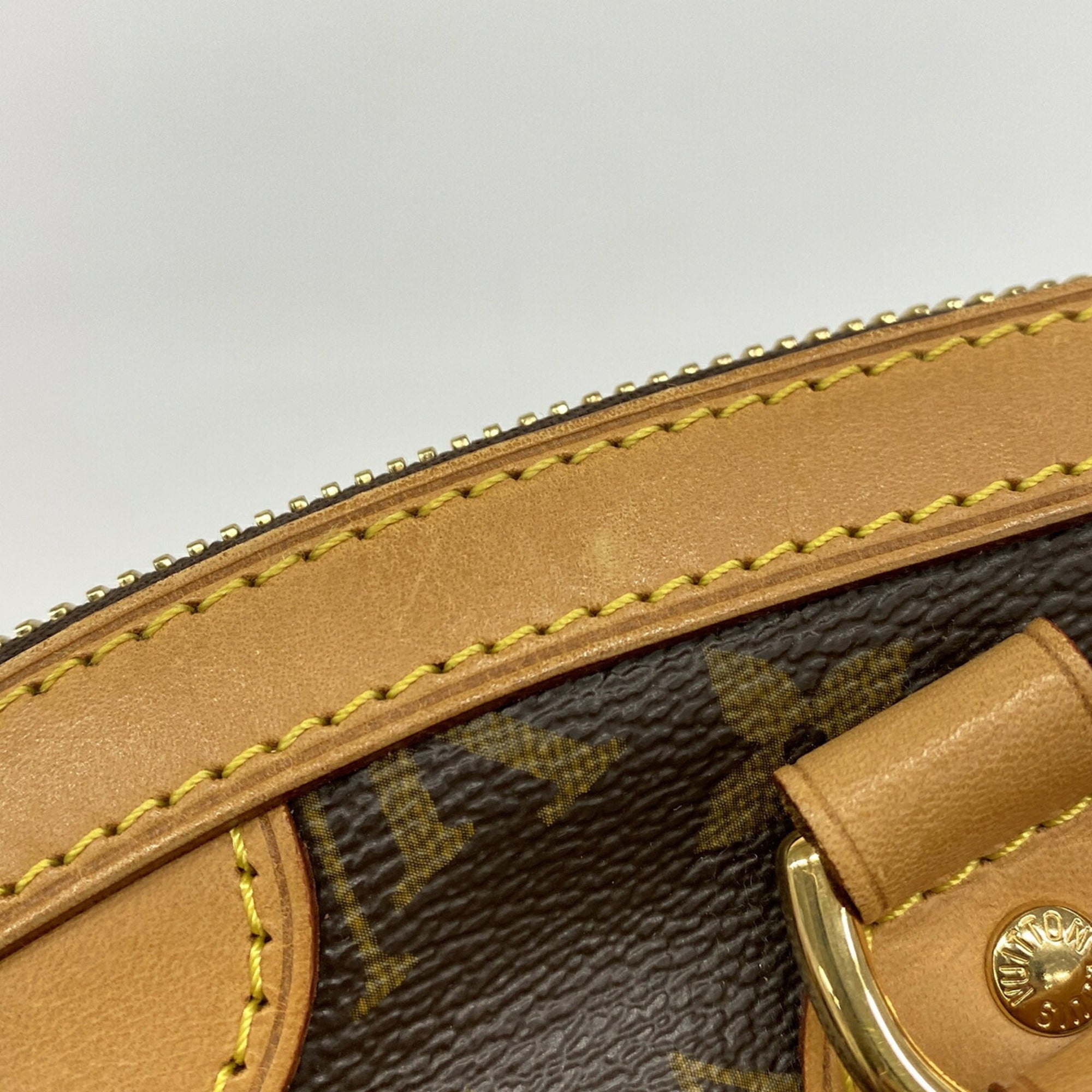 Louis Vuitton Brown Handbag (Pre-Owned)