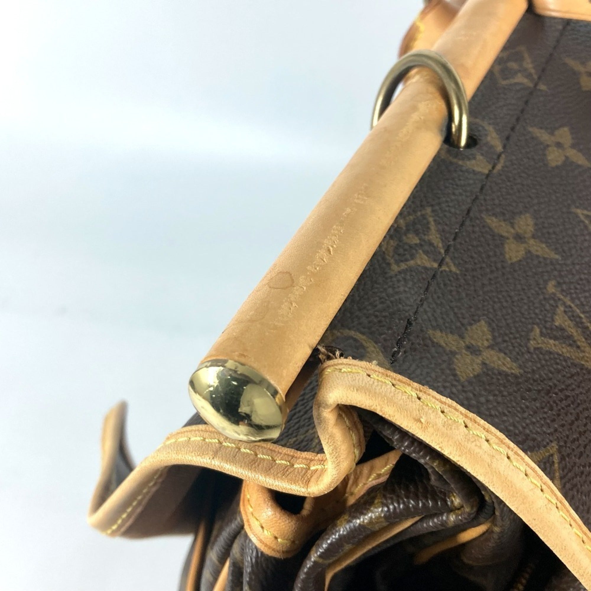 Louis Vuitton Brown Monogram Monogram Boston Bag Handbag Shoulder Bag (Pre-Owned)
