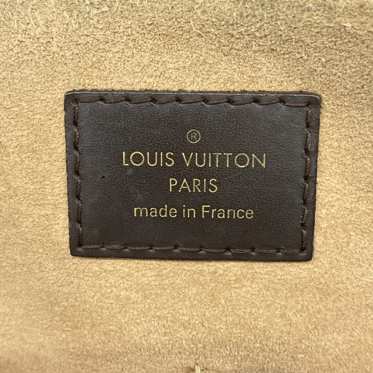Louis Vuitton Ebene Handbag (Pre-Owned)