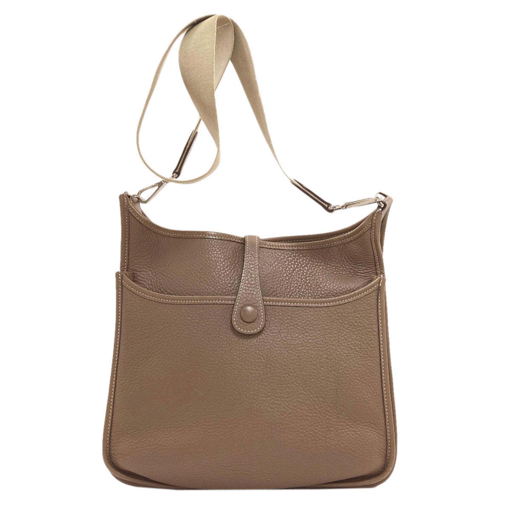 Hermes Black Epsom Leather Shoulder Bag (Pre-Owned)