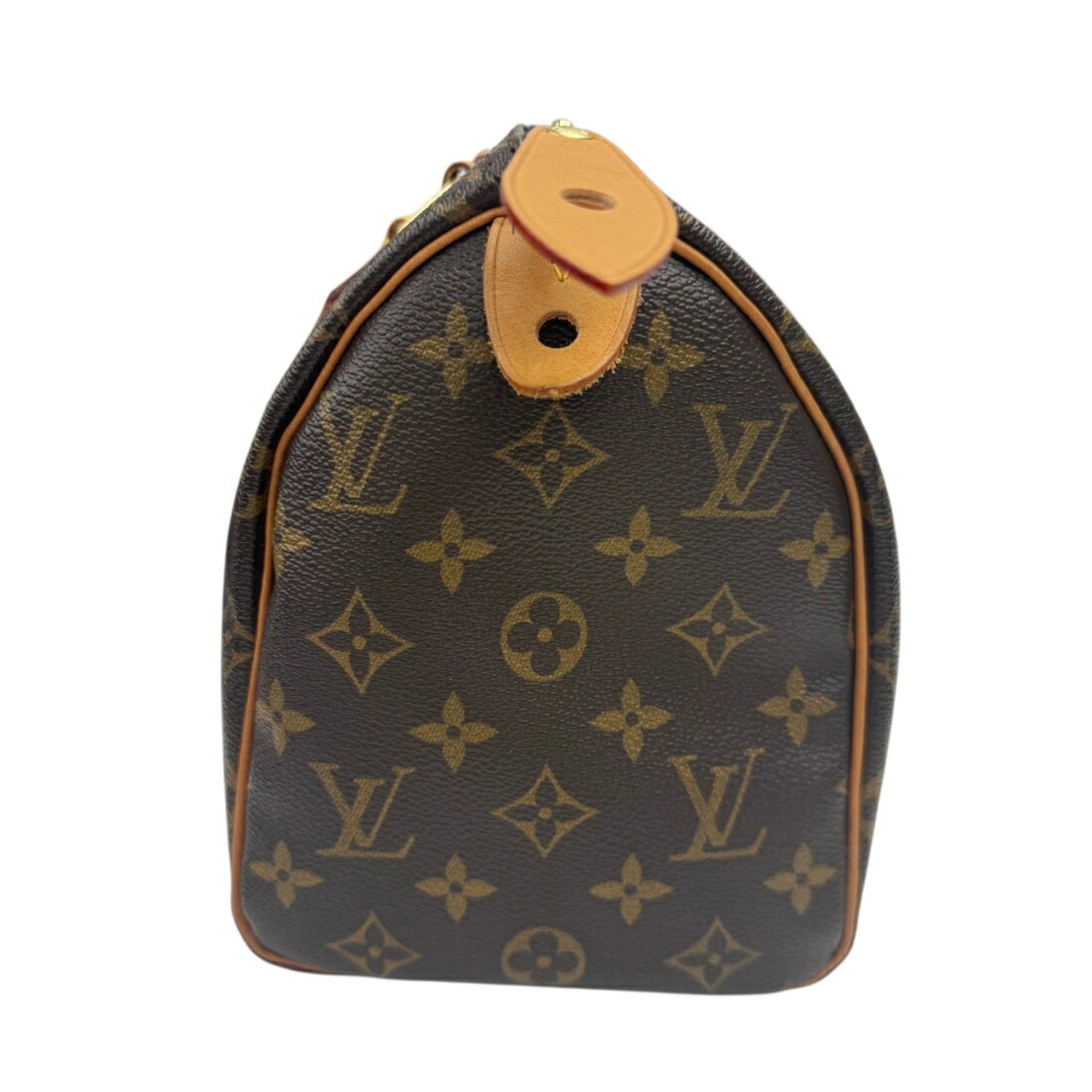 Louis Vuitton Brown Monogram Boston Bag Handbag (Pre-Owned)