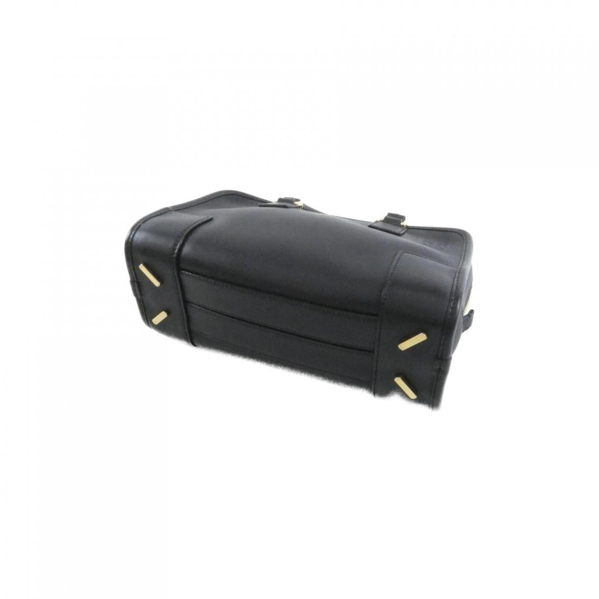 Loewe Black Leather Handbag (Pre-Owned)
