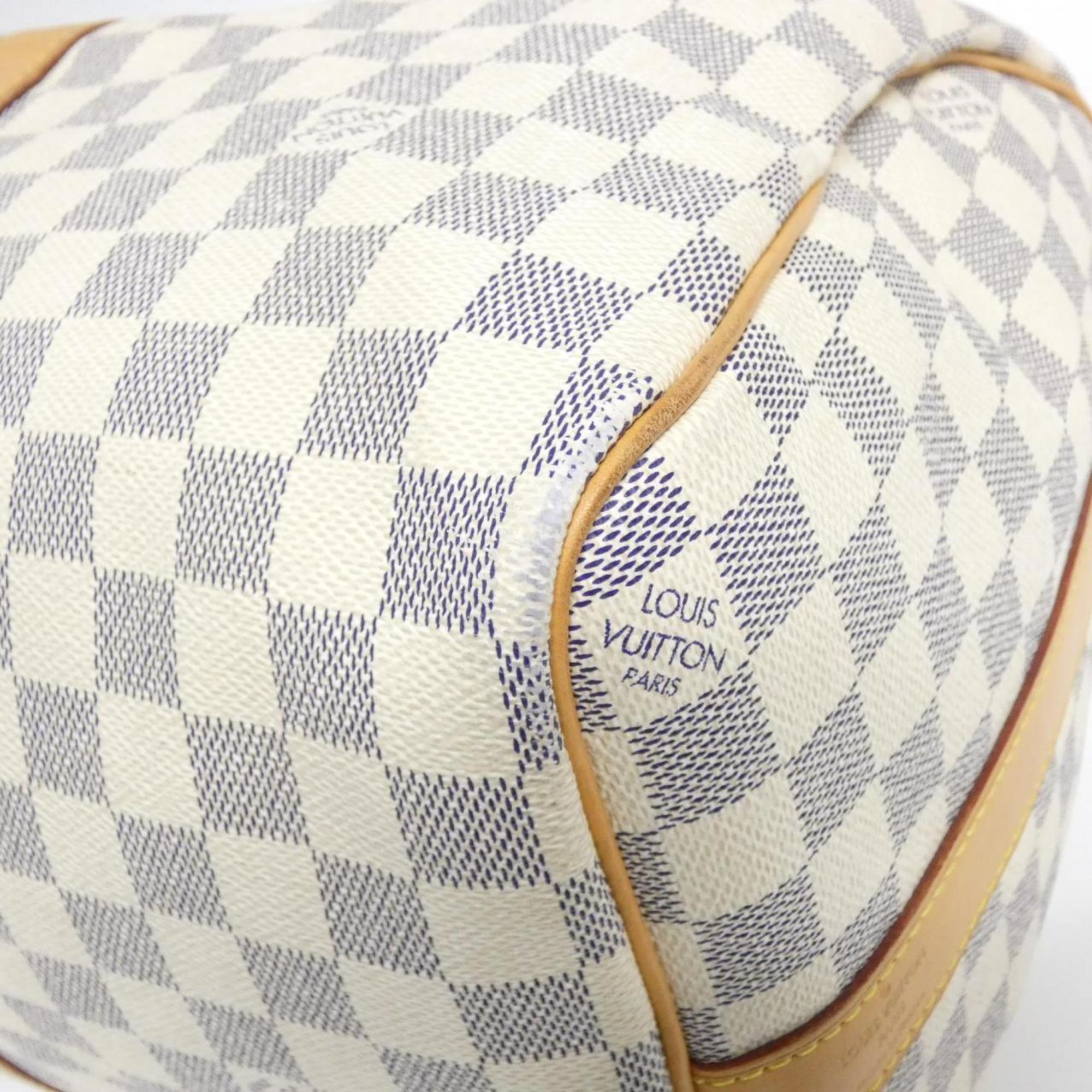 Louis Vuitton Azur Coated Canvas Boston Bag (Pre-Owned)