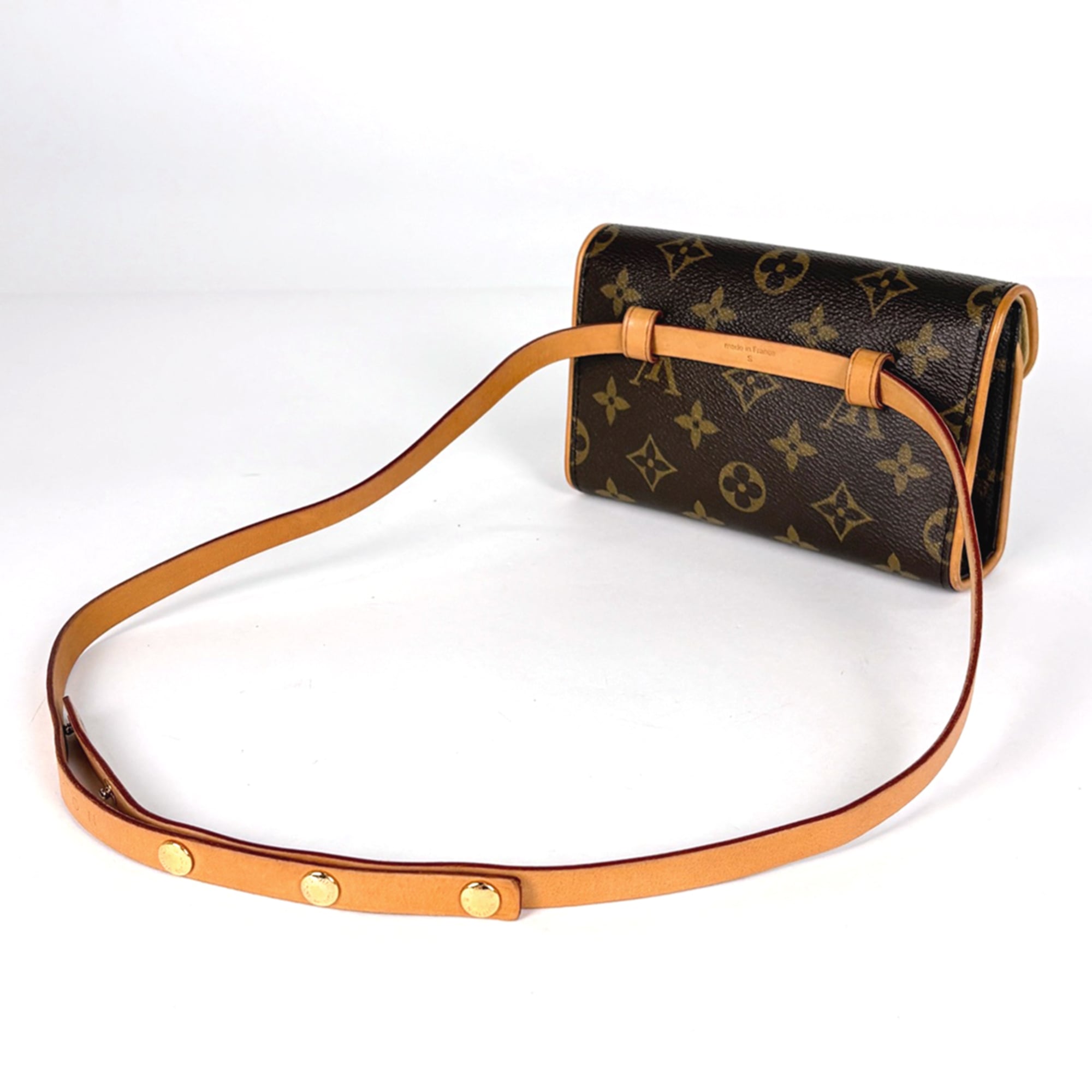 Louis Vuitton Monogram Brown Monogram Fanny Pack Sling Bag (Pre-Owned)