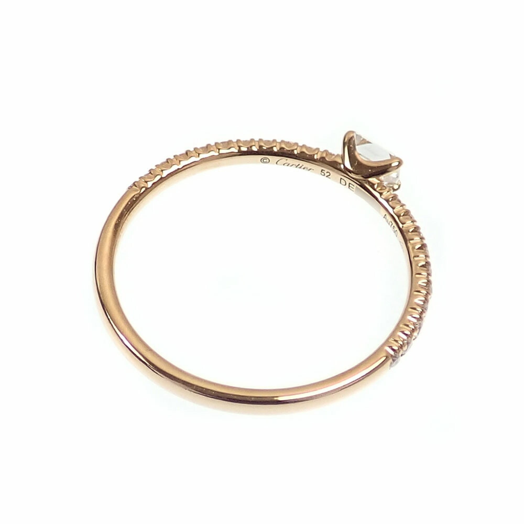 Cartier Pink Gold (18K) Band Ring (Pre-Owned)