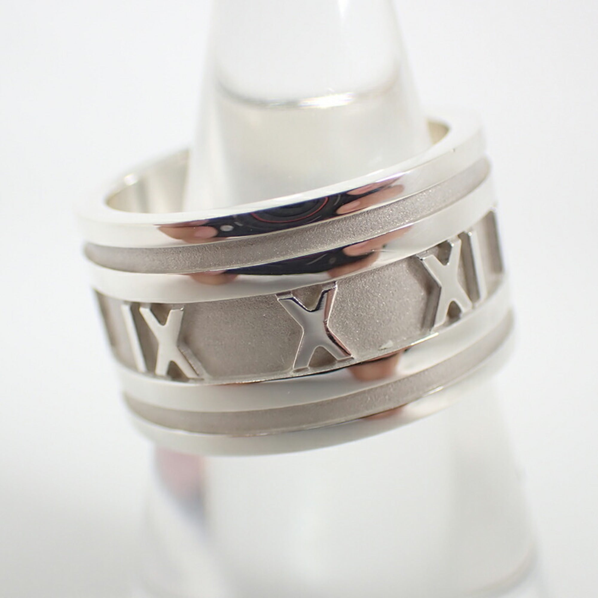 Tiffany Sterling Silver 925 Band Ring (Pre-Owned)