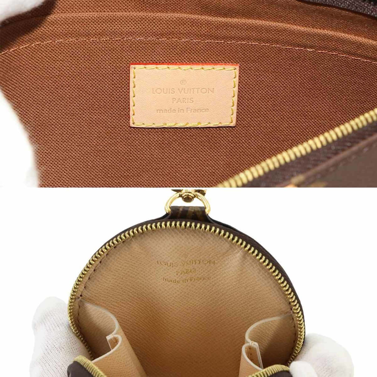 Louis Vuitton Monogram Rose Clair Monogram Handbag Pochette Pouch Shoulder Bag (Pre-Owned)