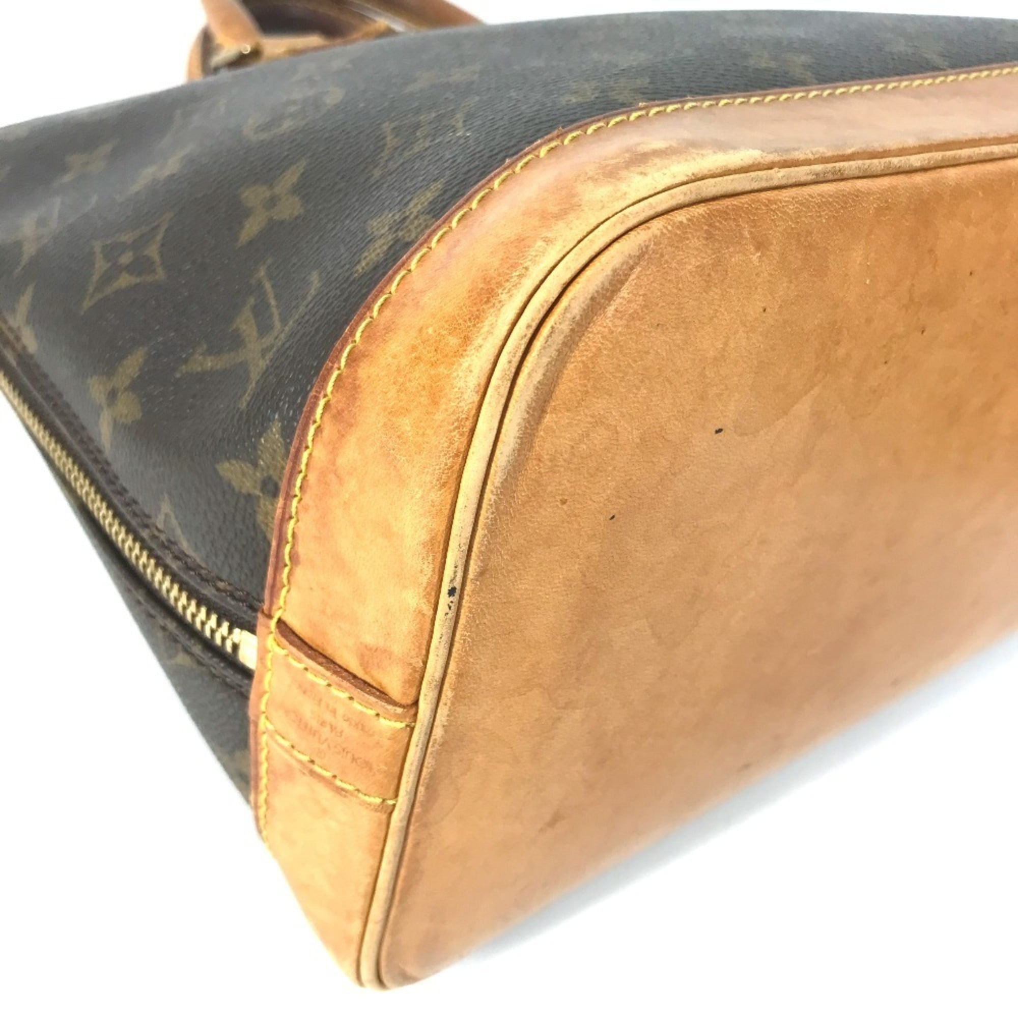 Louis Vuitton Brown Galle Monogram Handbag Tote Bag (Pre-Owned)