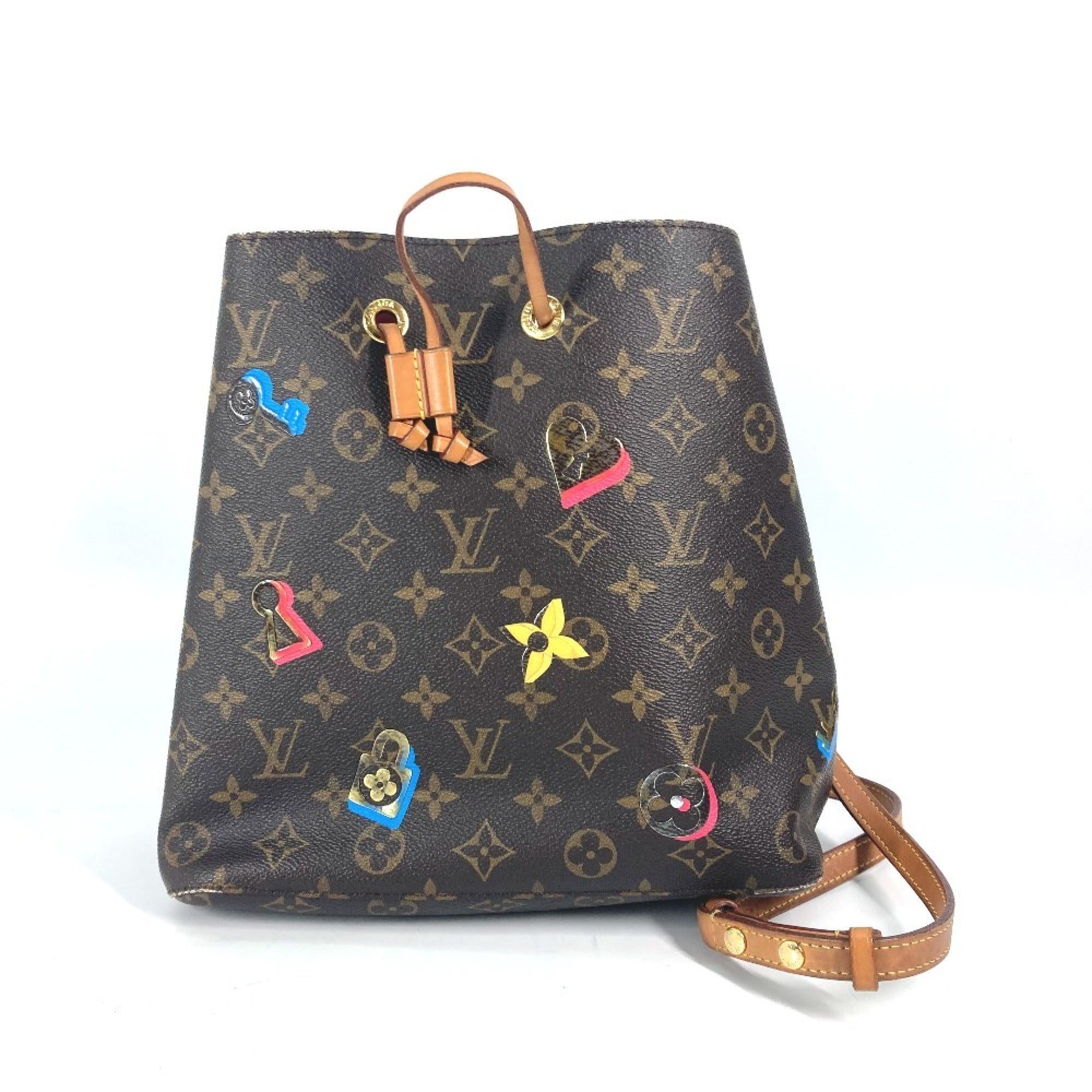 Louis Vuitton Brown Monogram Canvas Shoulder Bag (Pre-Owned)
