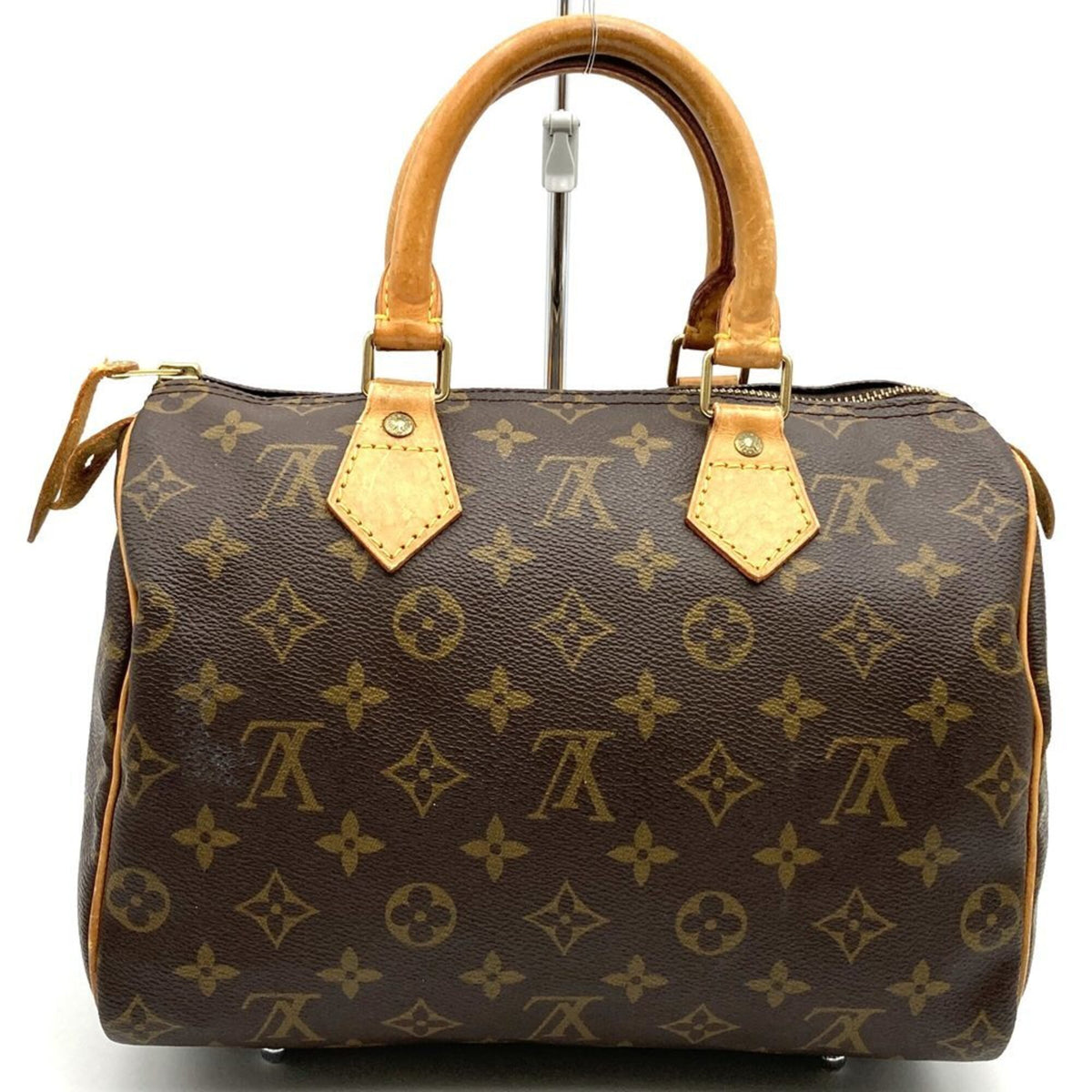 Louis Vuitton Brown Galle Monogram Monogram Boston Bag Handbag (Pre-Owned)