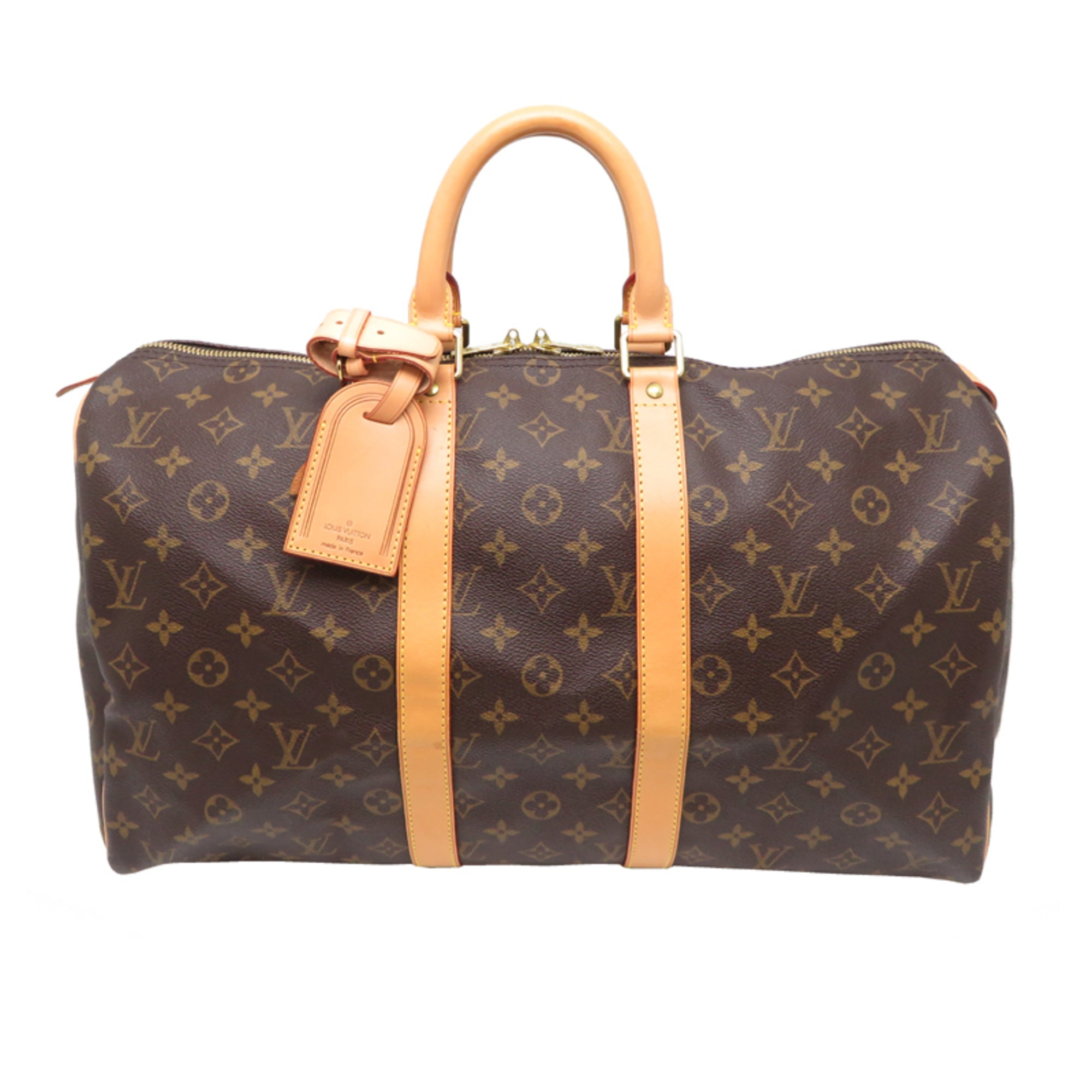 Louis Vuitton Brown Monogram Boston Bag (Pre-Owned)