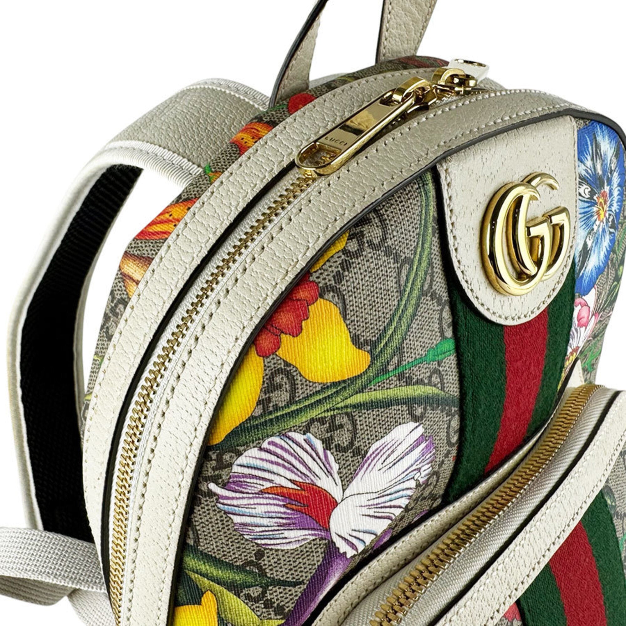 Gucci Multi-Color Gg Supreme Backpack (Pre-Owned)