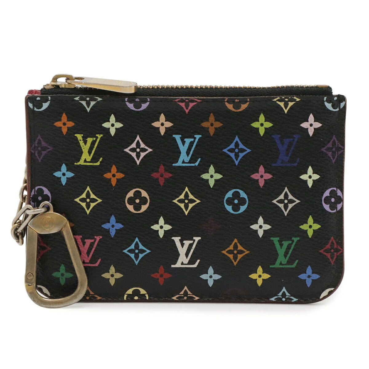 Louis Vuitton Monogram Multi-Color Noir Monogram Multicolore Coin Purse/Coin Case (Pre-Owned)