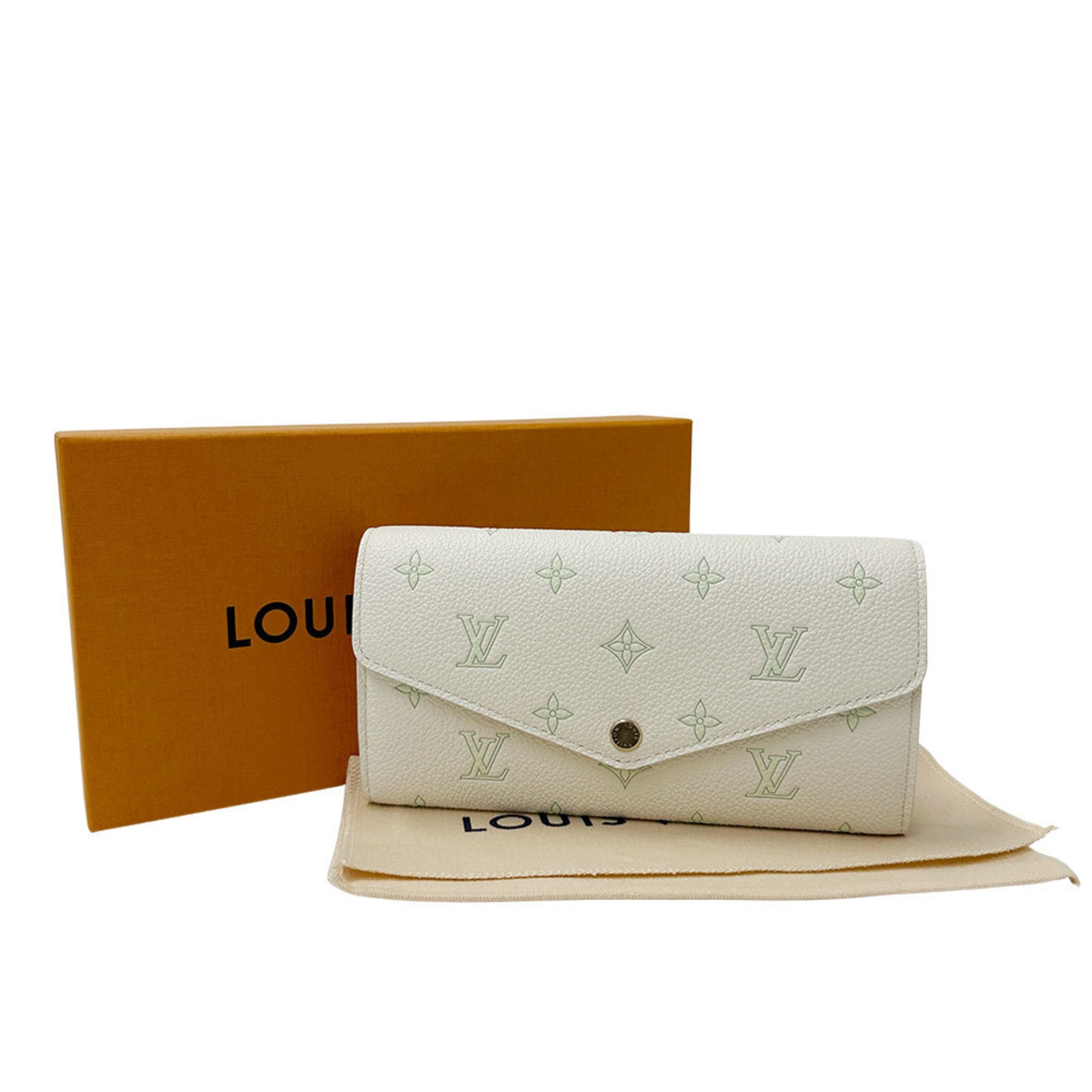 Louis Vuitton Monogram Empreinte White Monogram Empreinte Long Wallet (Bi-Fold) (Pre-Owned)