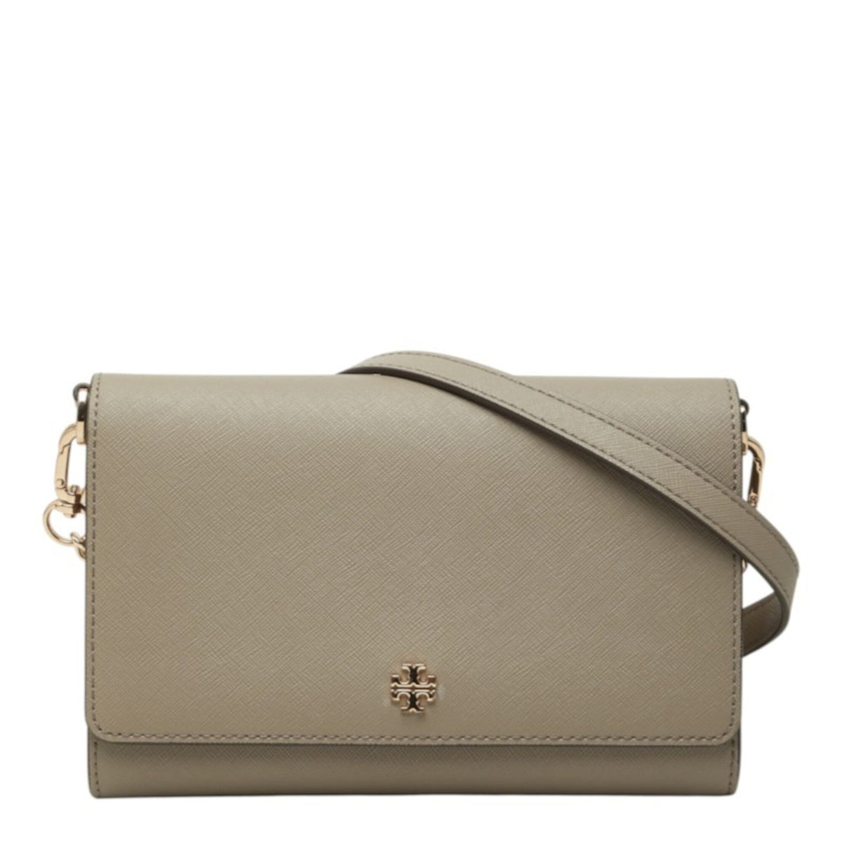 Tory Burch Beige Leather Shoulder Bag (Pre-Owned)