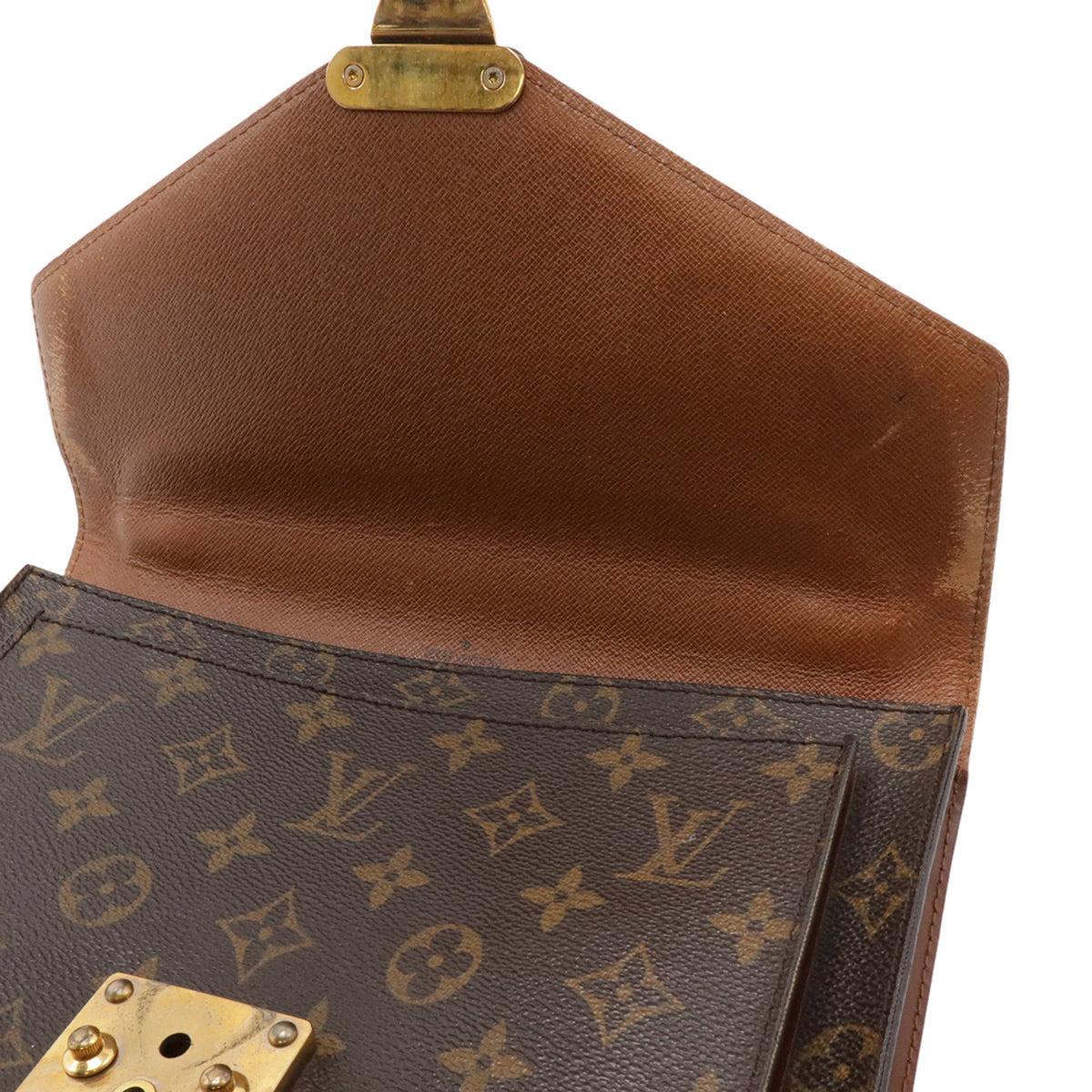 Louis Vuitton Monogram Brown Monogram Handbag Shoulder Bag (Pre-Owned)