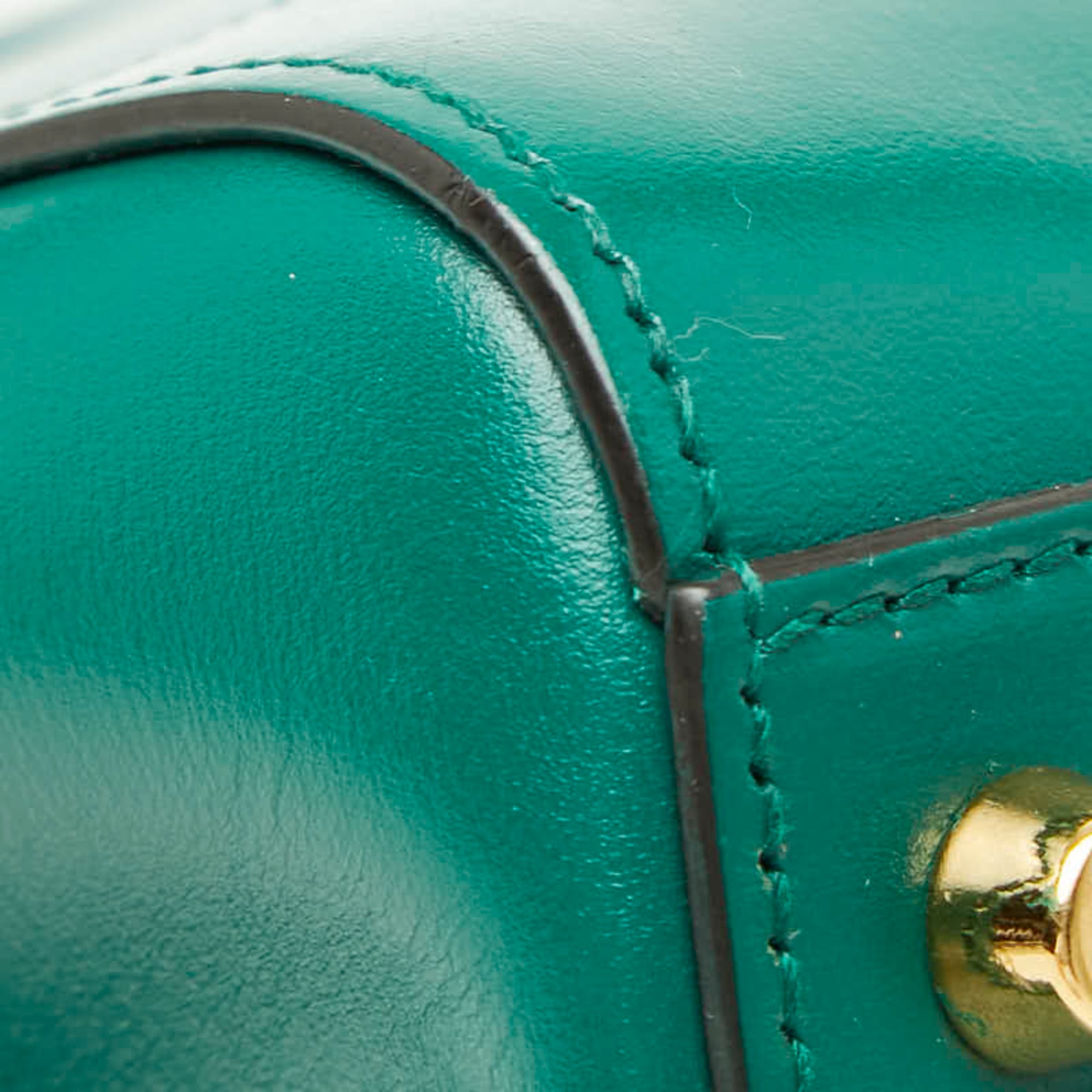 Gucci Green Leather Handbag (Pre-Owned)