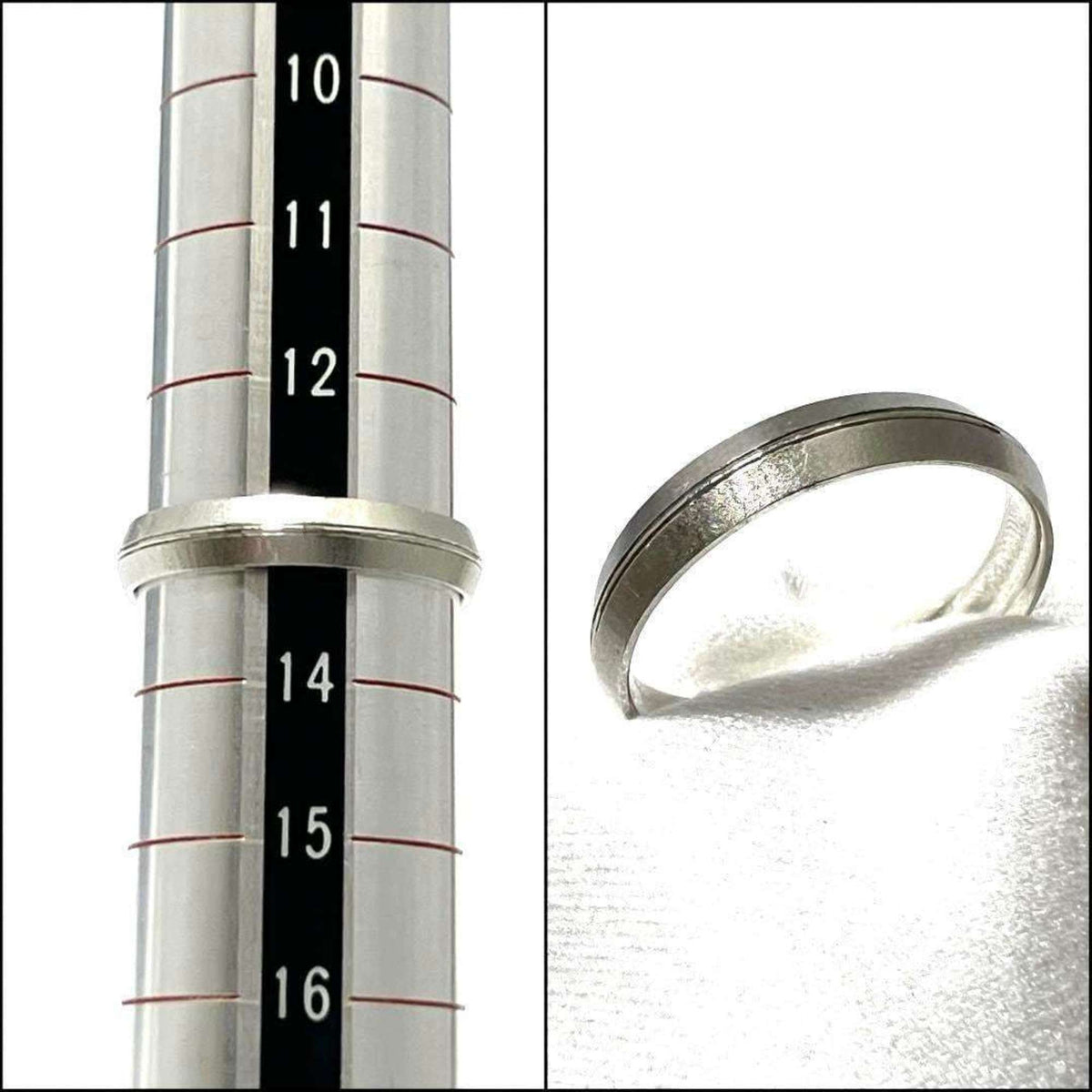 Celine Platinum 850 Band Ring (Pre-Owned)