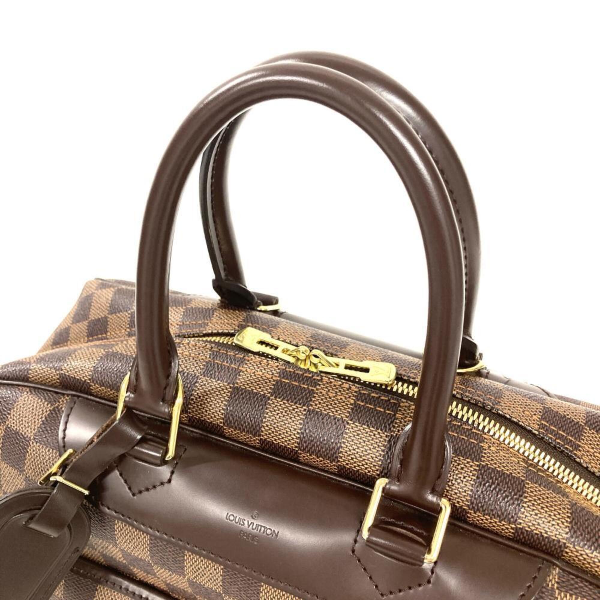 Louis Vuitton Brown Damier Canvas Handbag (Pre-Owned)