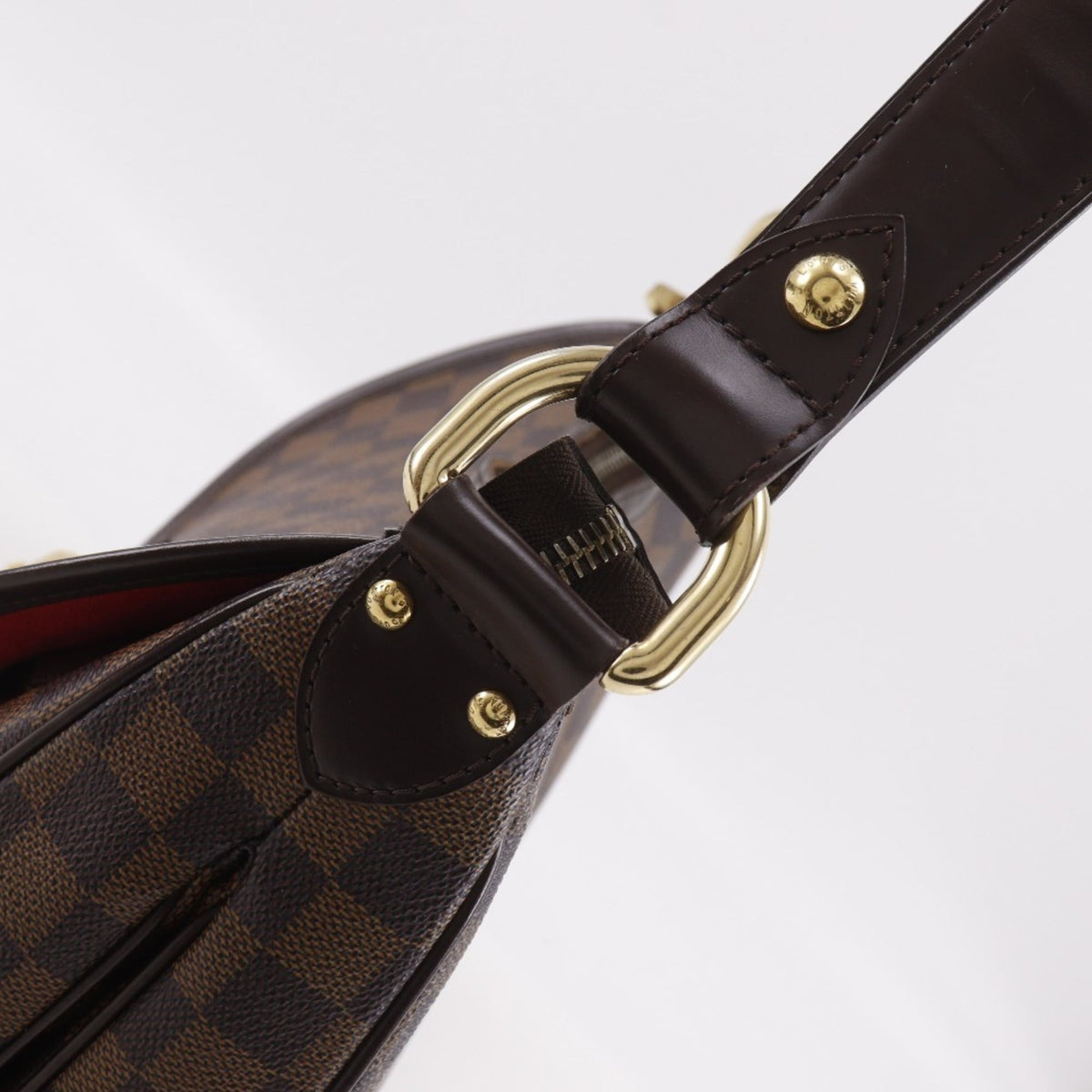 Louis Vuitton Damier Brown Damier Canvas Damier Canvas Shoulder Bag (Pre-Owned)