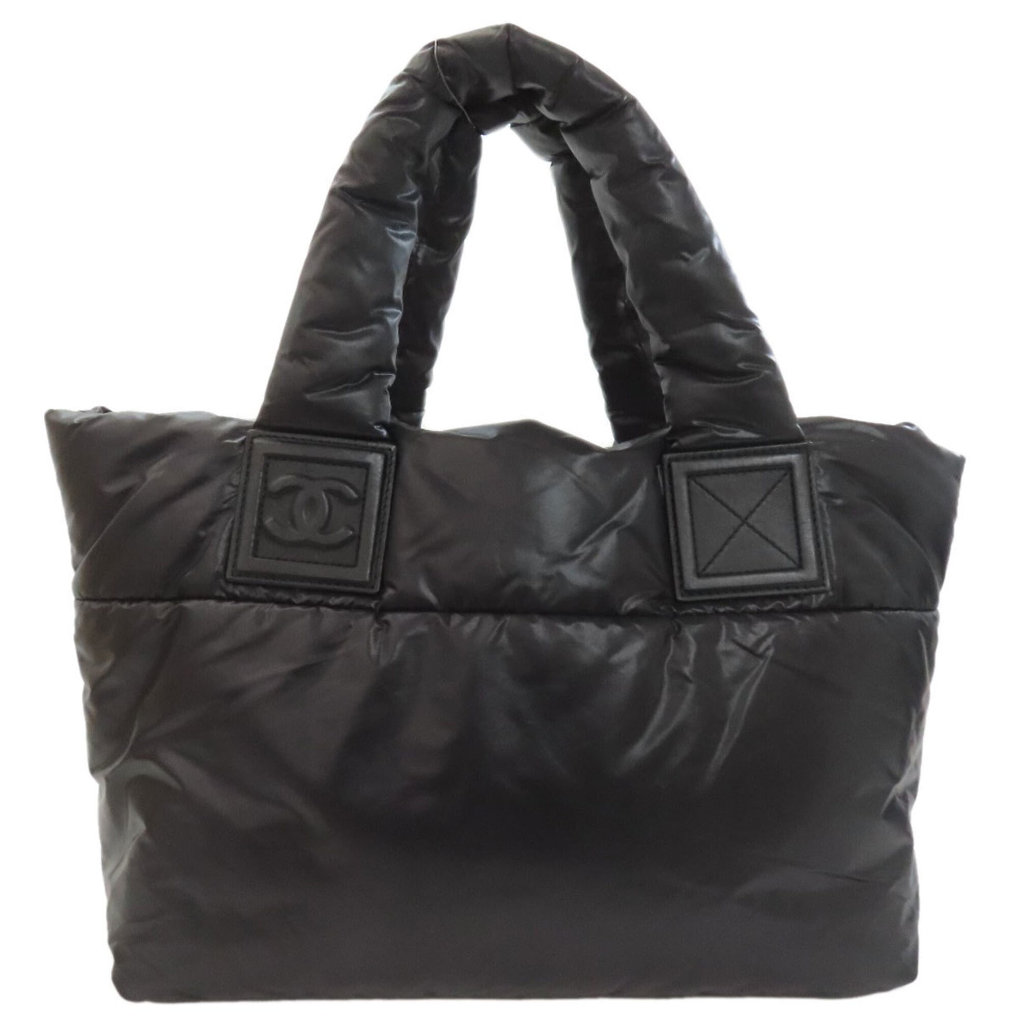 Chanel Black Nylon Tote Bag (Pre-Owned)