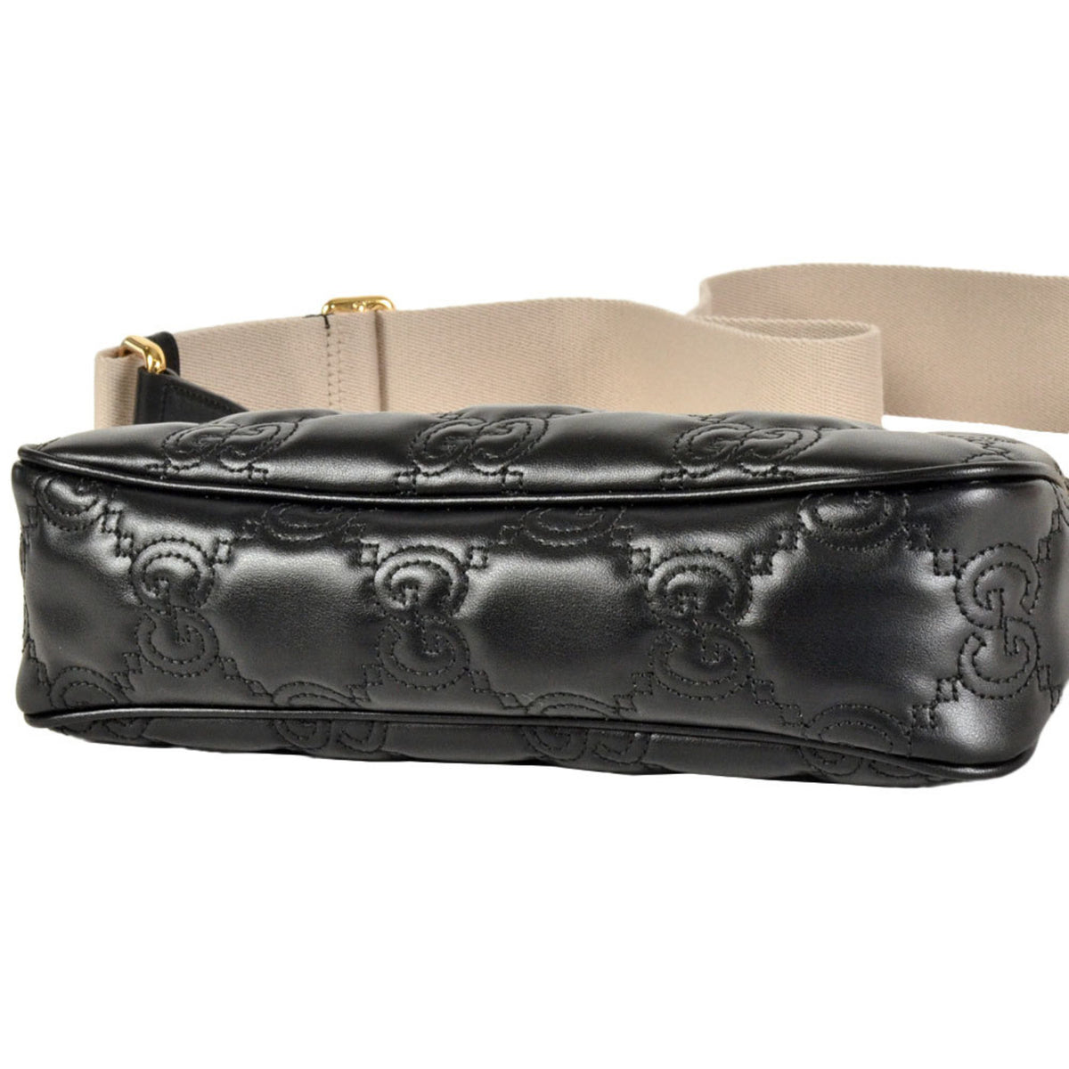 Gucci Black Leather Shoulder Bag (Pre-Owned)