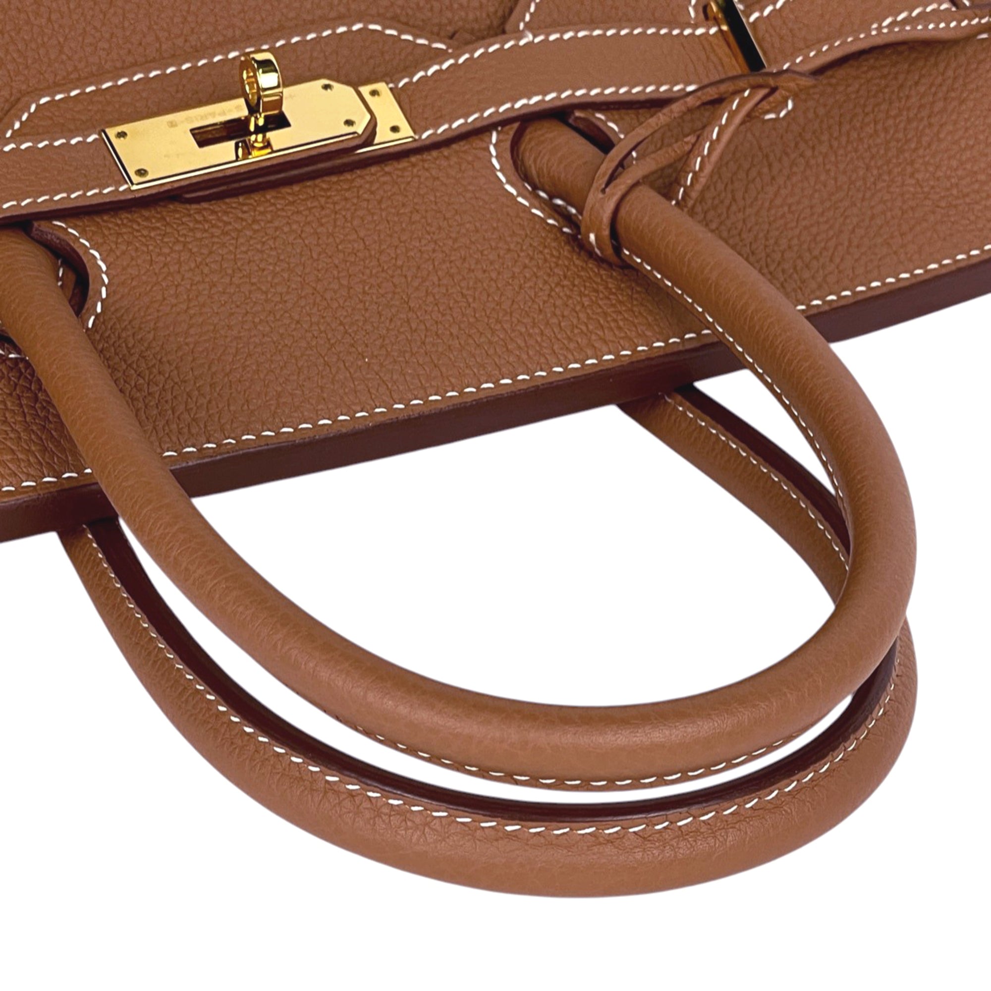 Hermes Birkin Brown Togo Leather Handbag (Pre-Owned)