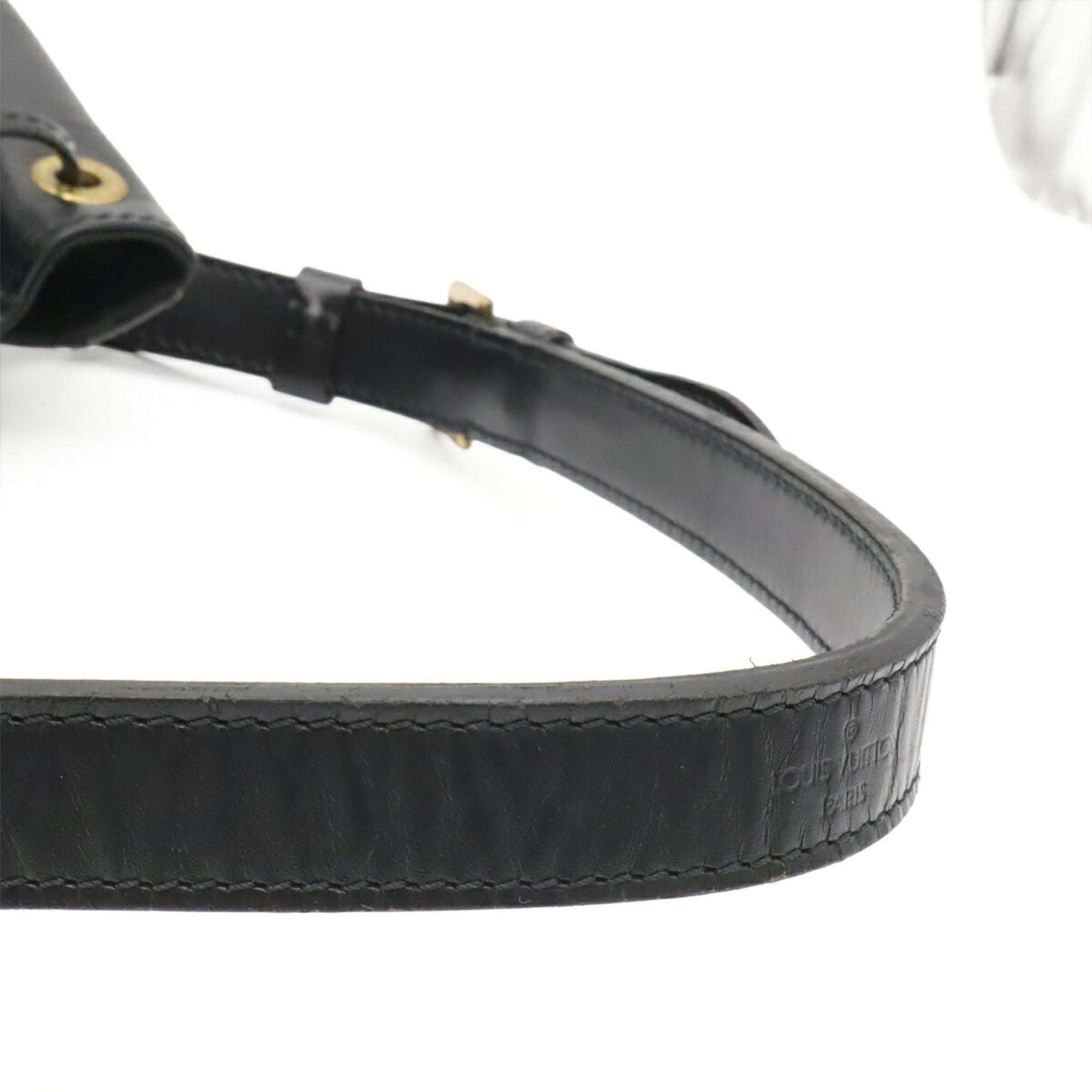 Louis Vuitton Epi Black Noir Epi Leather Shoulder Bag (Pre-Owned)