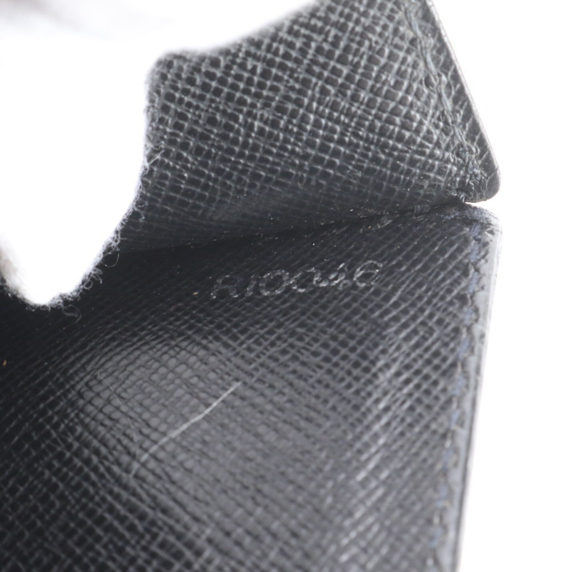 Louis Vuitton Noir Leather Handbag Pochette Pouch (Pre-Owned)