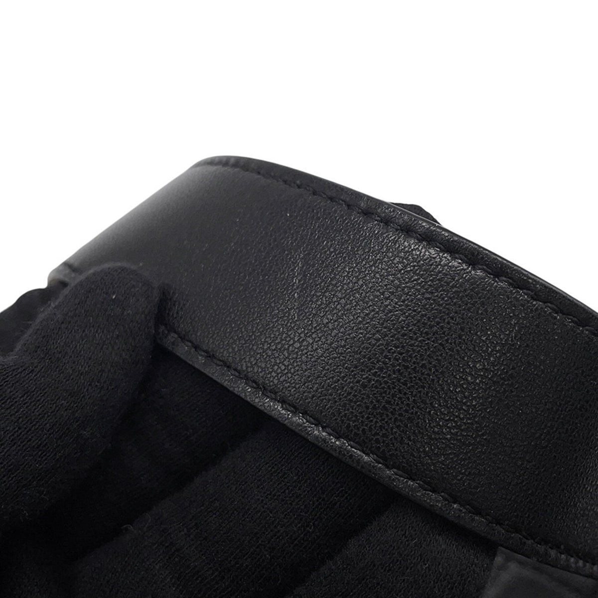 Saint Laurent Black Leather Handbag Shoulder Bag (Pre-Owned)