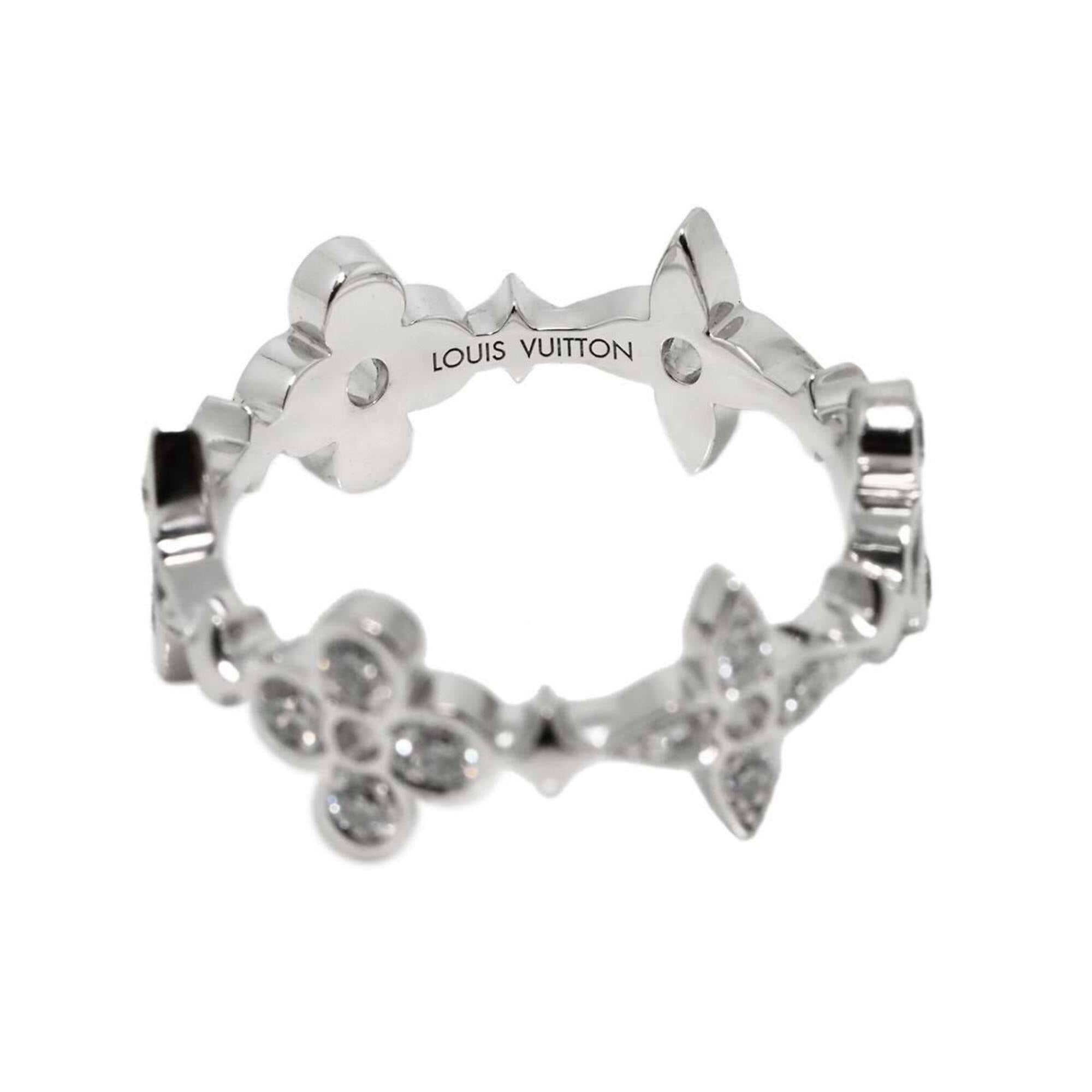 Louis Vuitton White Gold (18K) Band Ring (Pre-Owned)