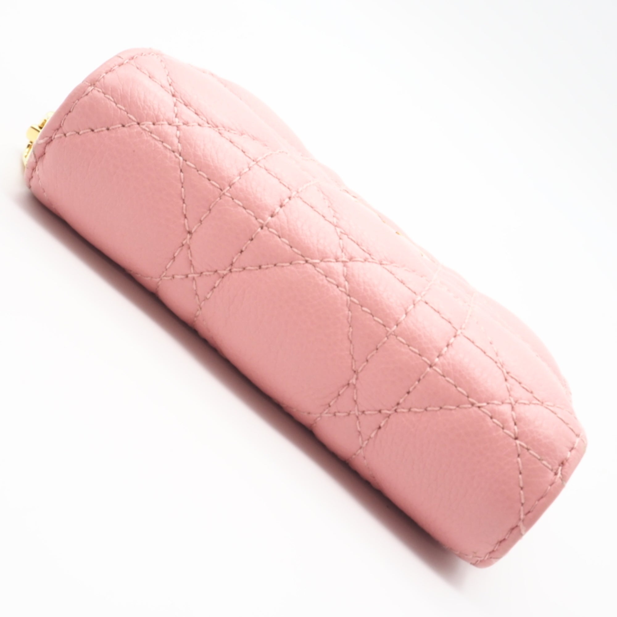 Christian Dior Pink Leather Wallet (Bi-Fold) (Pre-Owned)