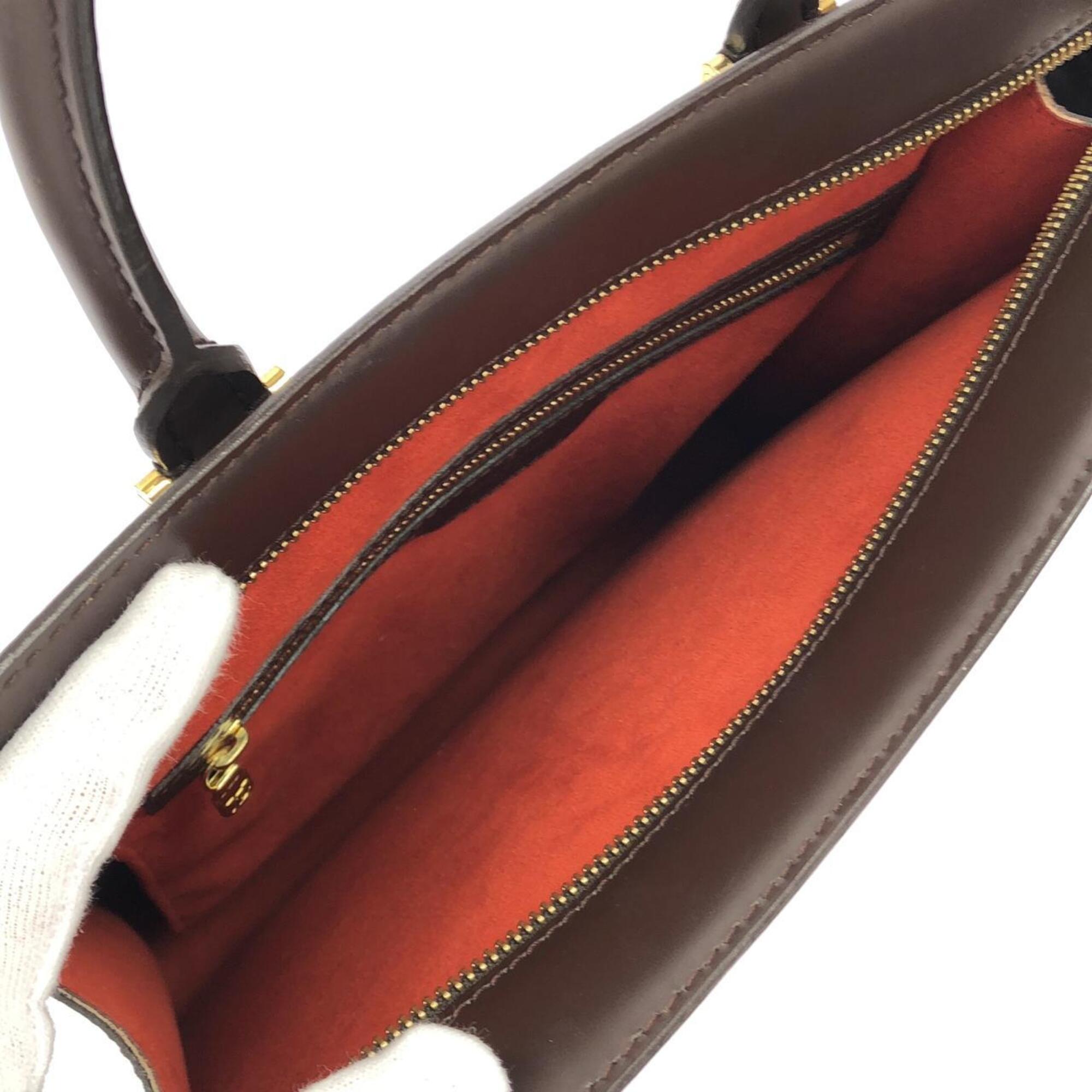 Louis Vuitton Ebene Coated Canvas Handbag (Pre-Owned)