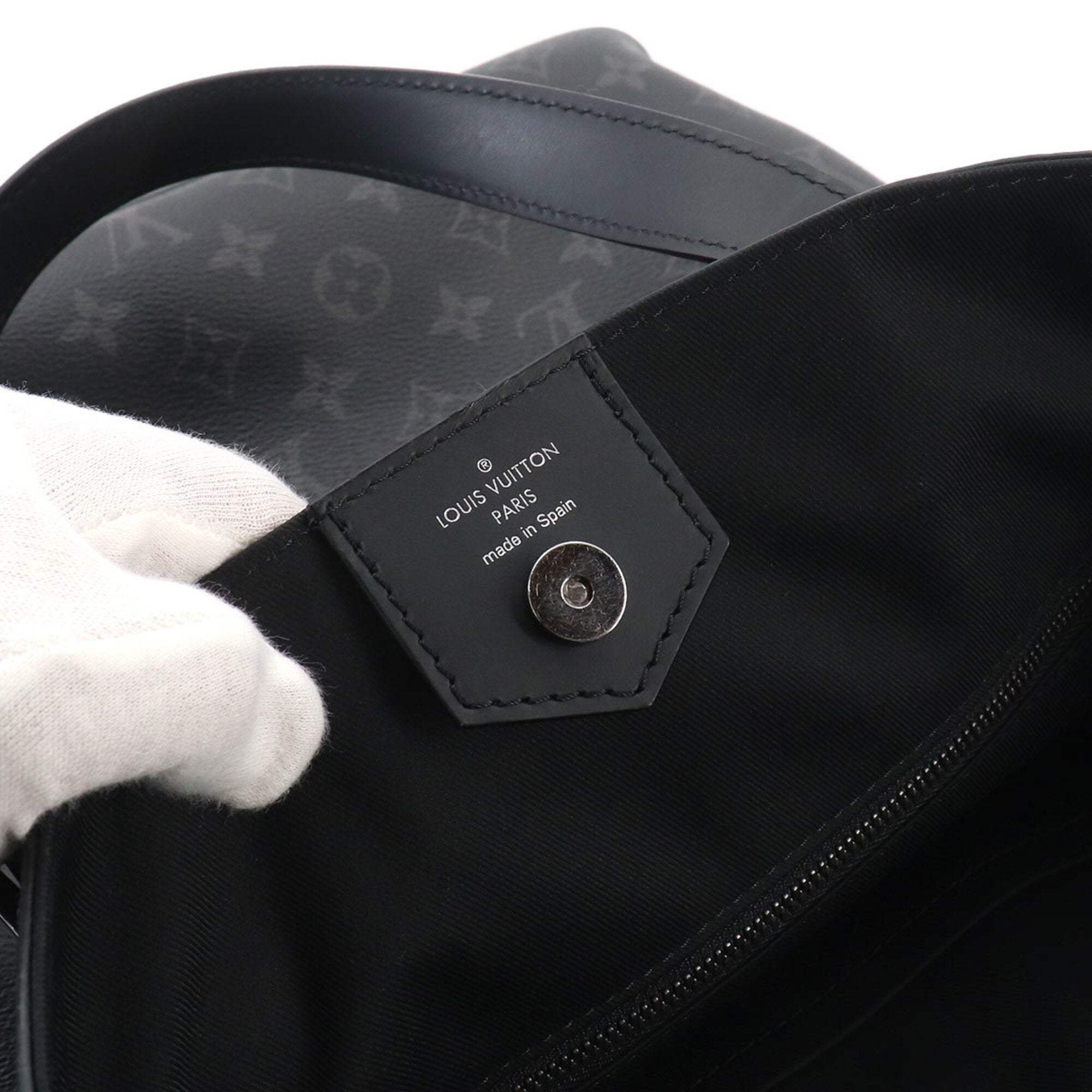 Louis Vuitton Monogram Eclipse Monogram Eclipse Canvas Shoulder Bag Tote Bag (Pre-Owned)