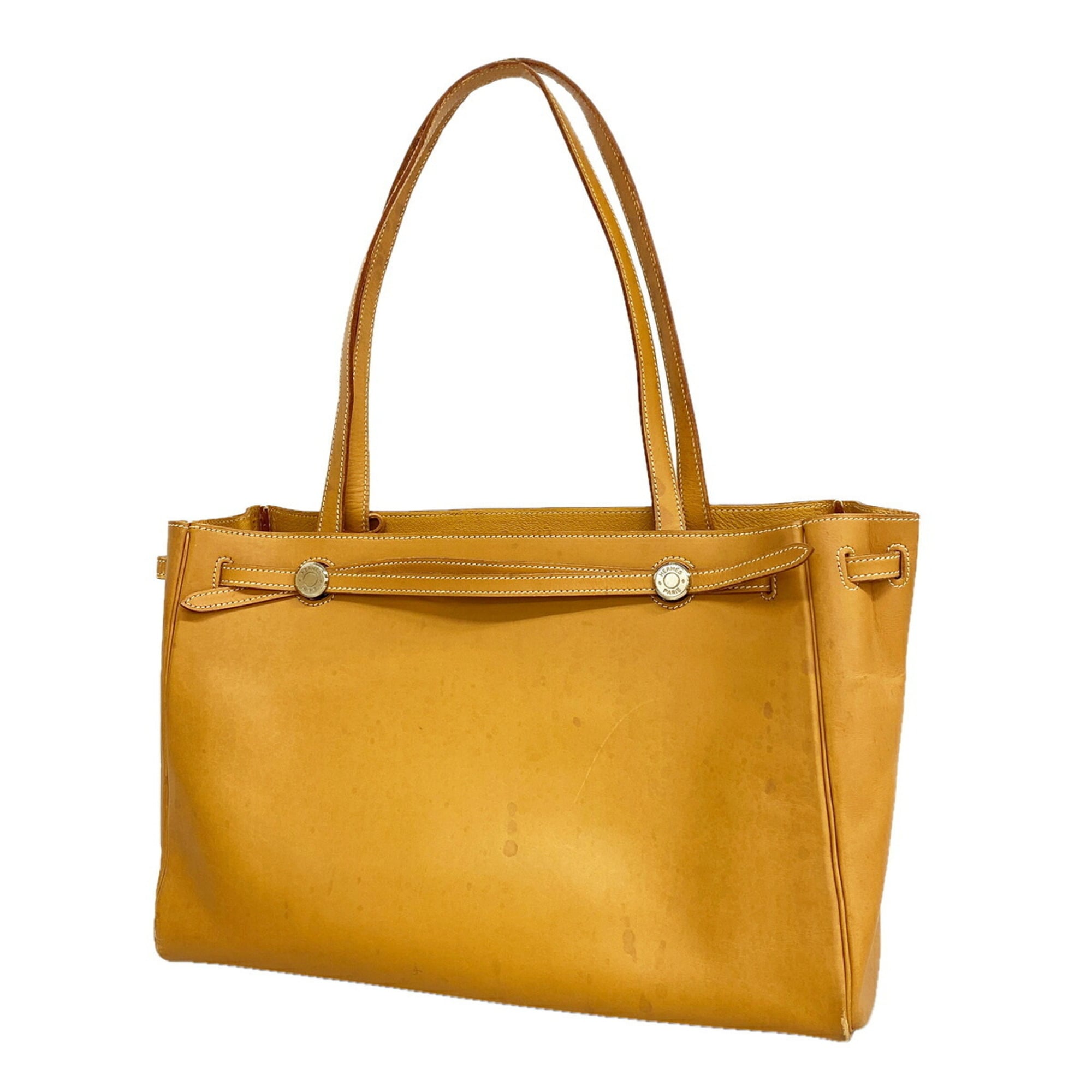 Hermes Natural Vache Leather Tote Bag (Pre-Owned)