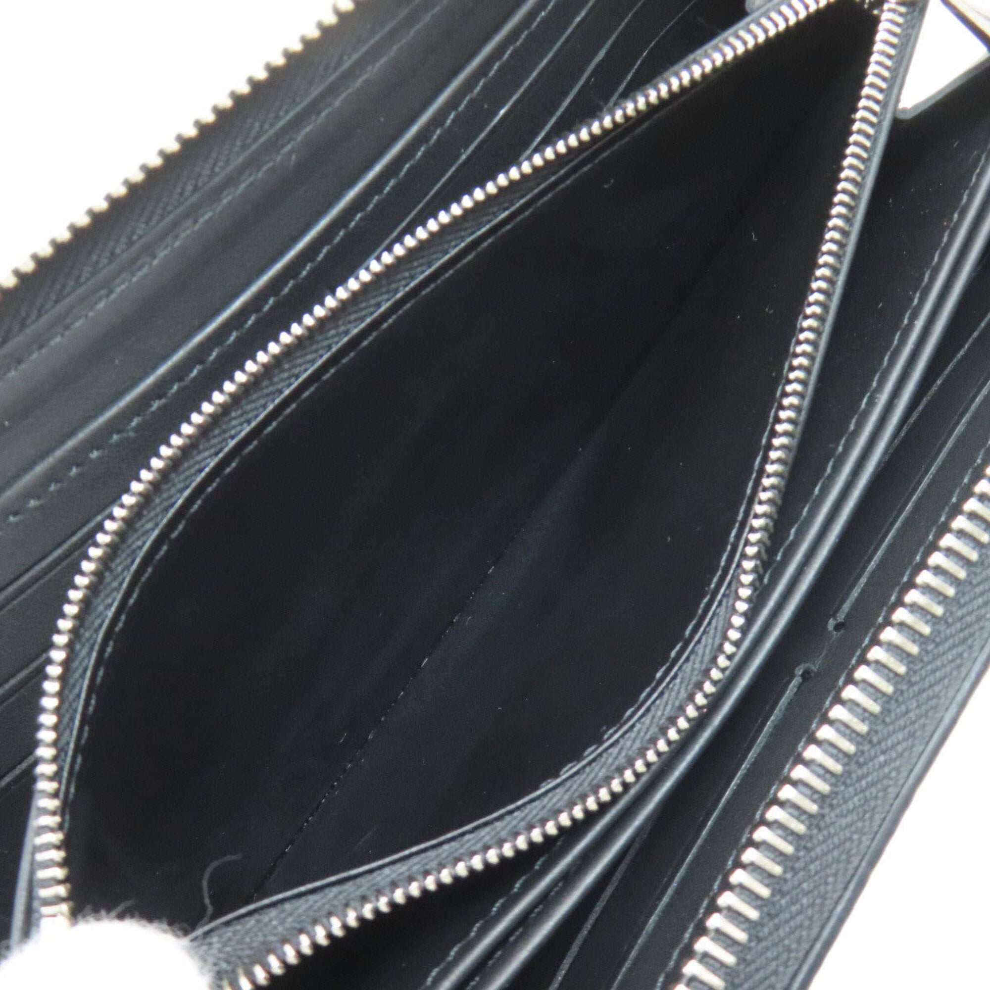 Louis Vuitton Mahina Noir Mahina Leather Long Wallet (Bi-Fold) (Pre-Owned)