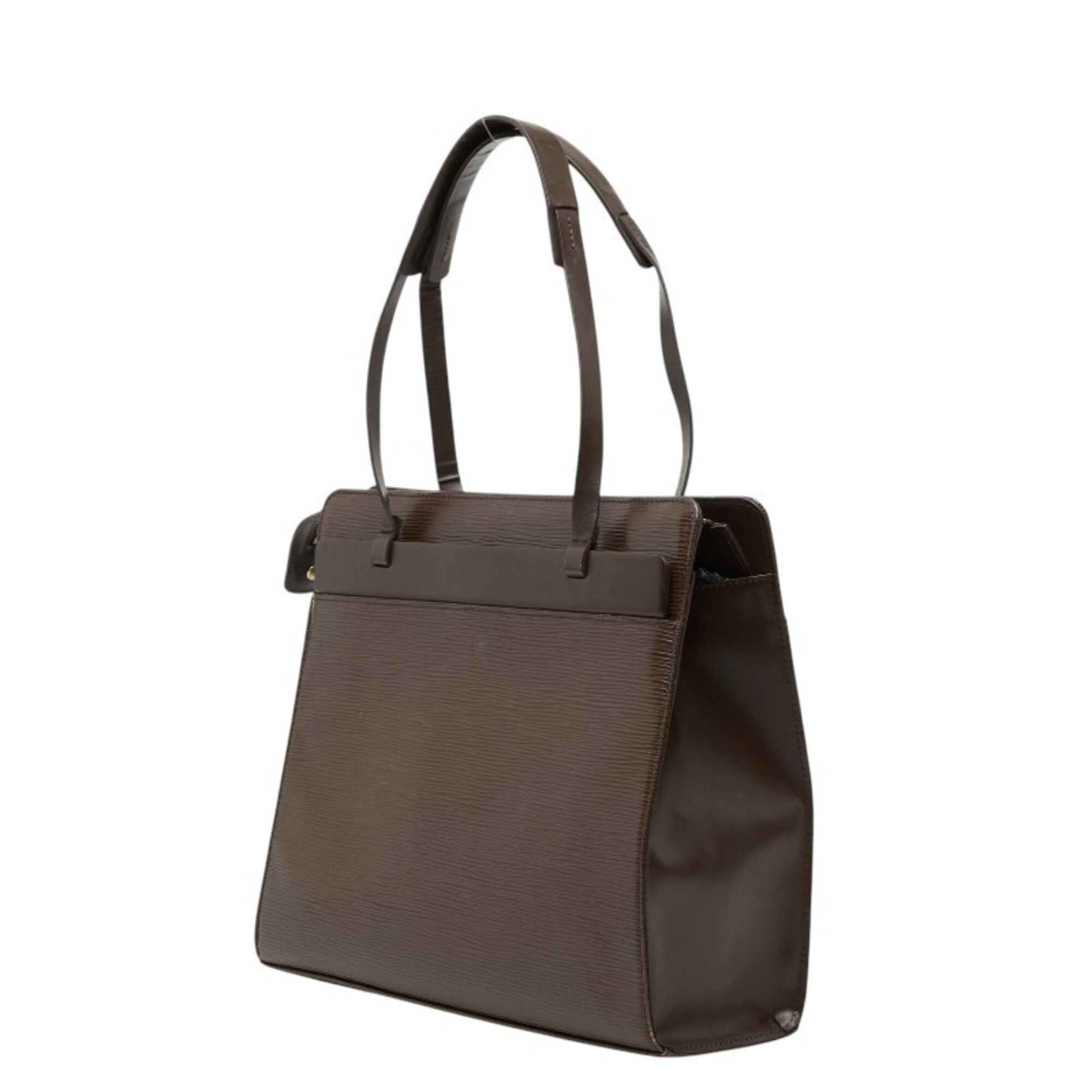 Louis Vuitton Brown Moka Leather Handbag (Pre-Owned)
