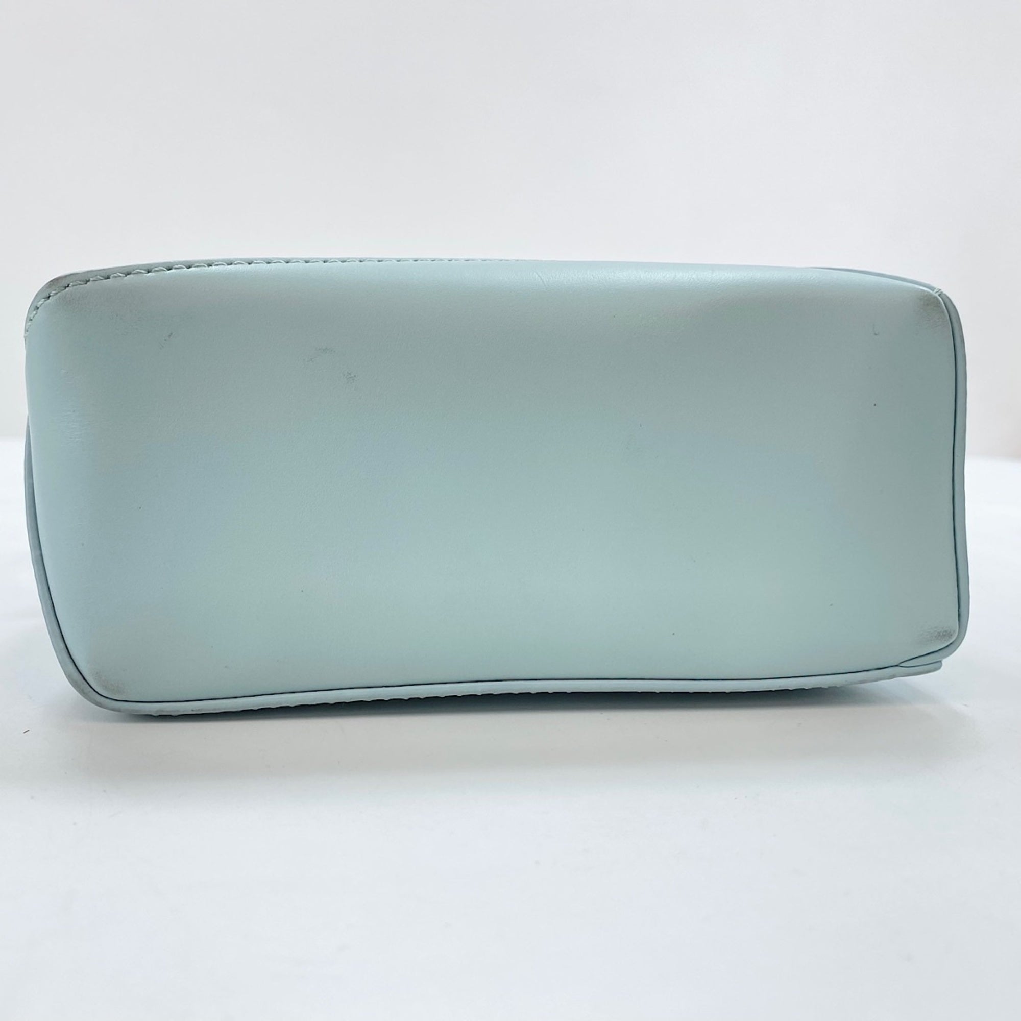 Loewe Blue Leather Handbag (Pre-Owned)