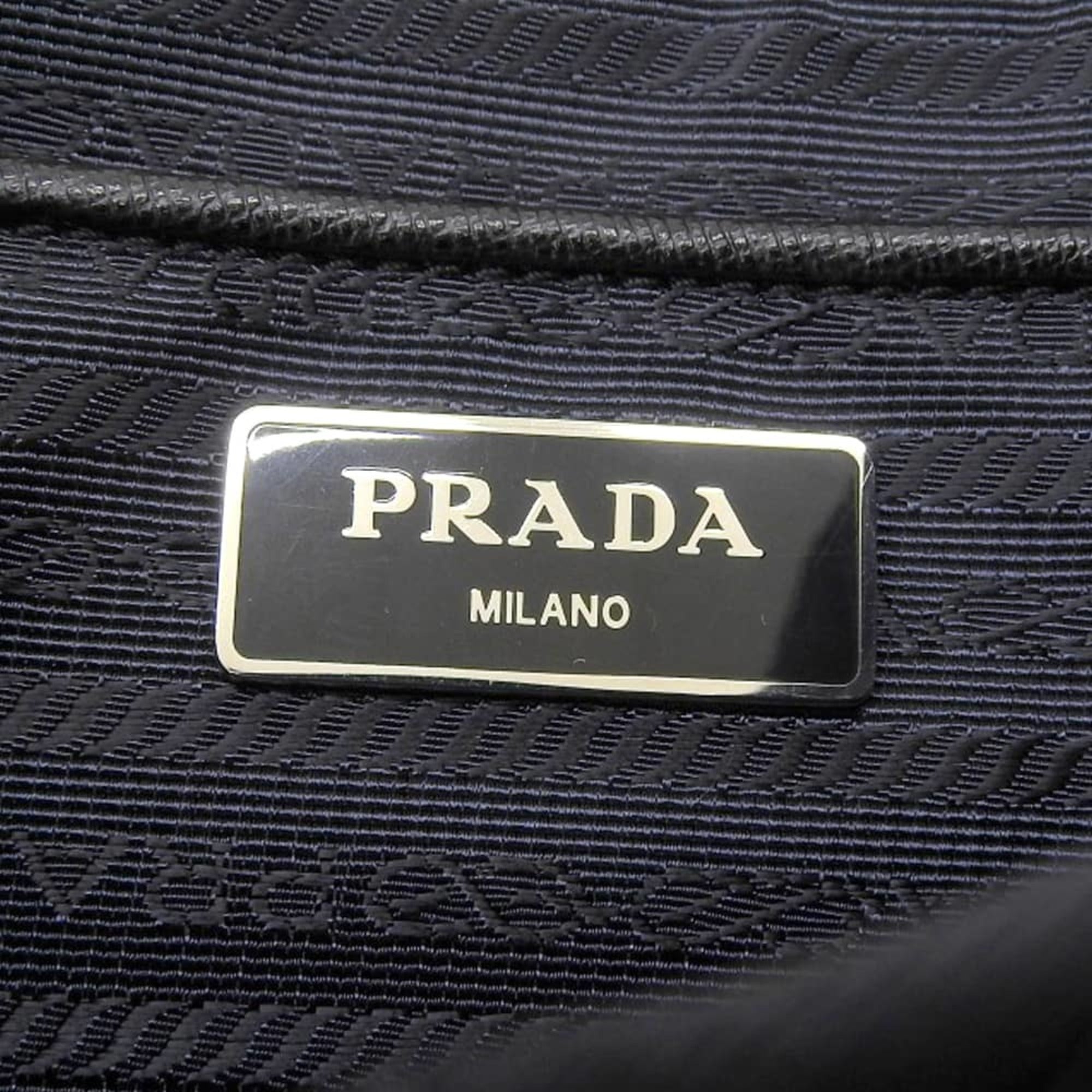 Prada Black Nylon Backpack (Pre-Owned)