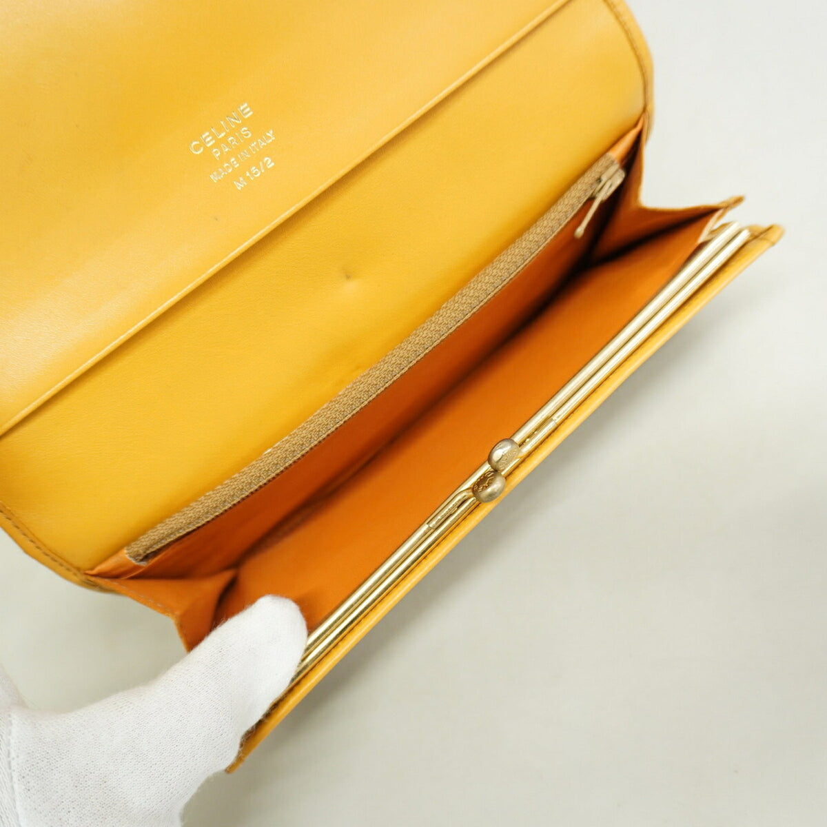 Celine Brown Pvc Long Wallet (Bi-Fold) (Pre-Owned)