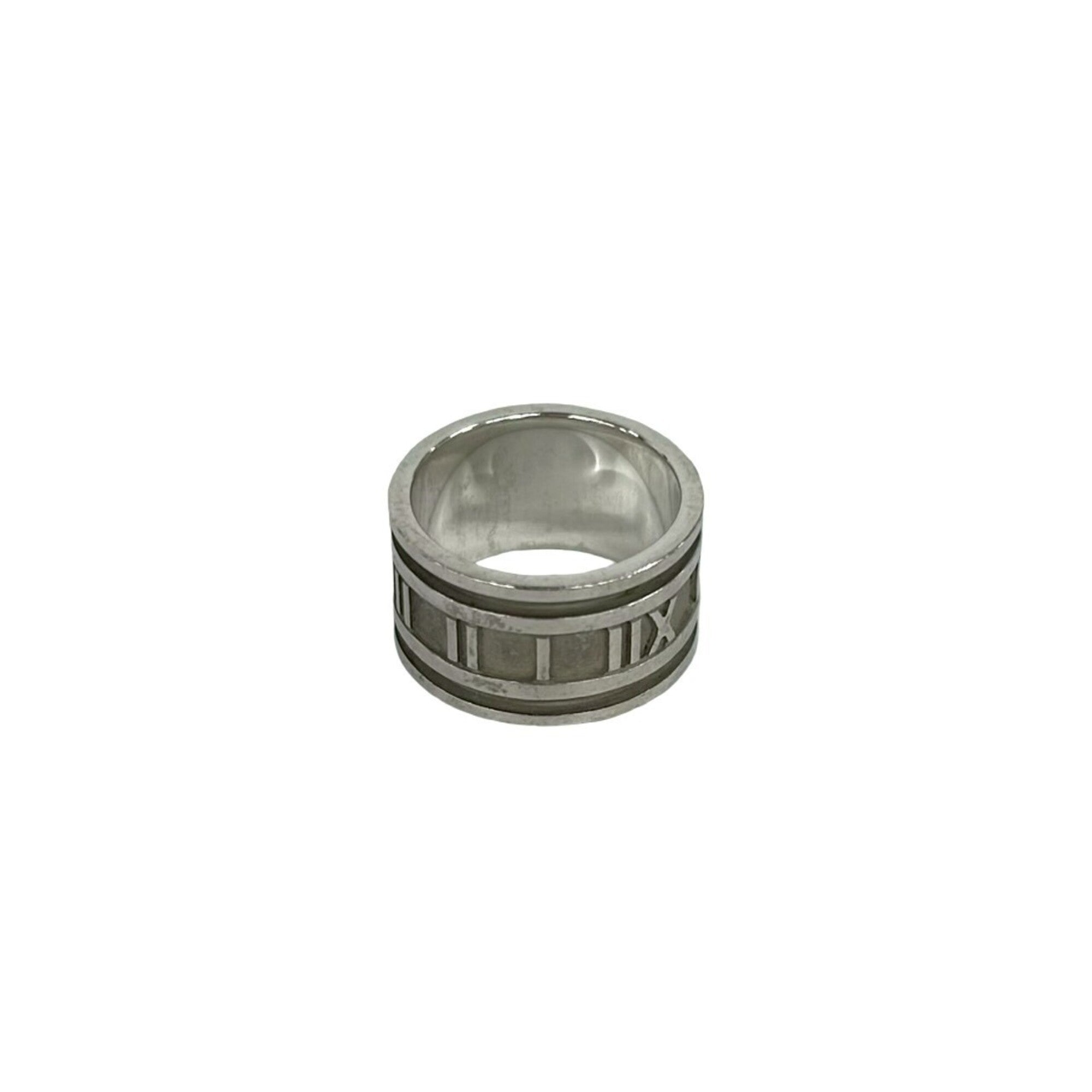 Tiffany Silver Silver 925 Band Ring (Pre-Owned)