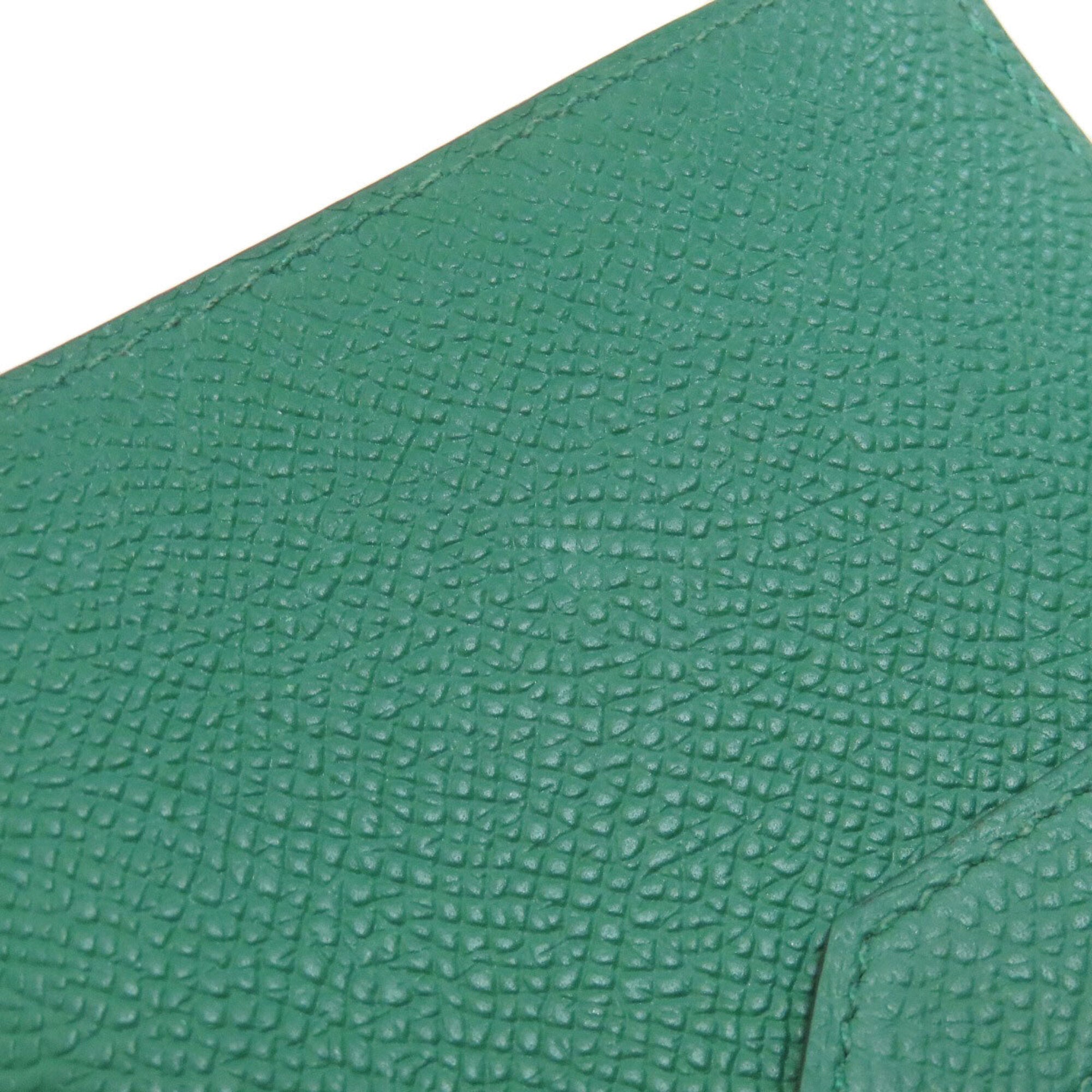 Hermes Green Epsom Leather Wallet (Bi-Fold) (Pre-Owned)