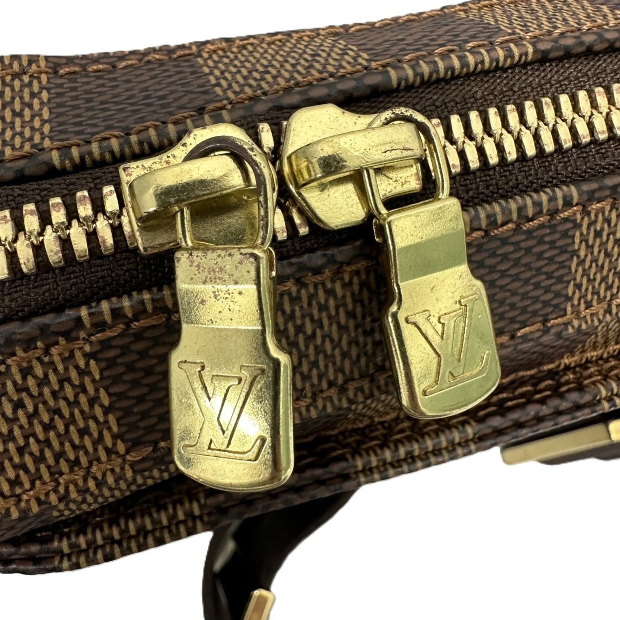Louis Vuitton Damier Brown Damier Canvas Shoulder Bag Sling Bag (Pre-Owned)